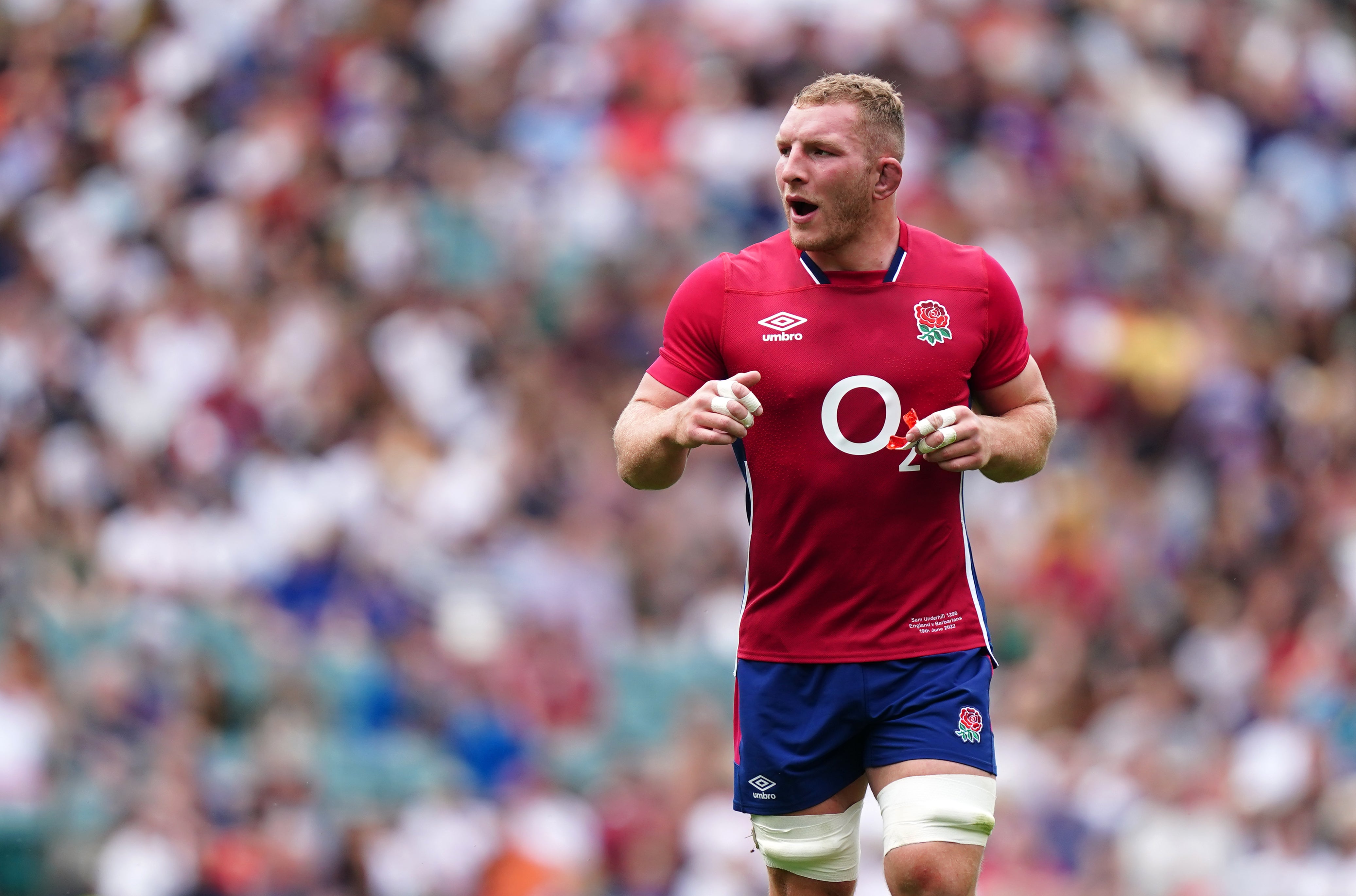 Sam Underhill is expected to come into the England side for Tom Curry (Mike Egerton/PA)