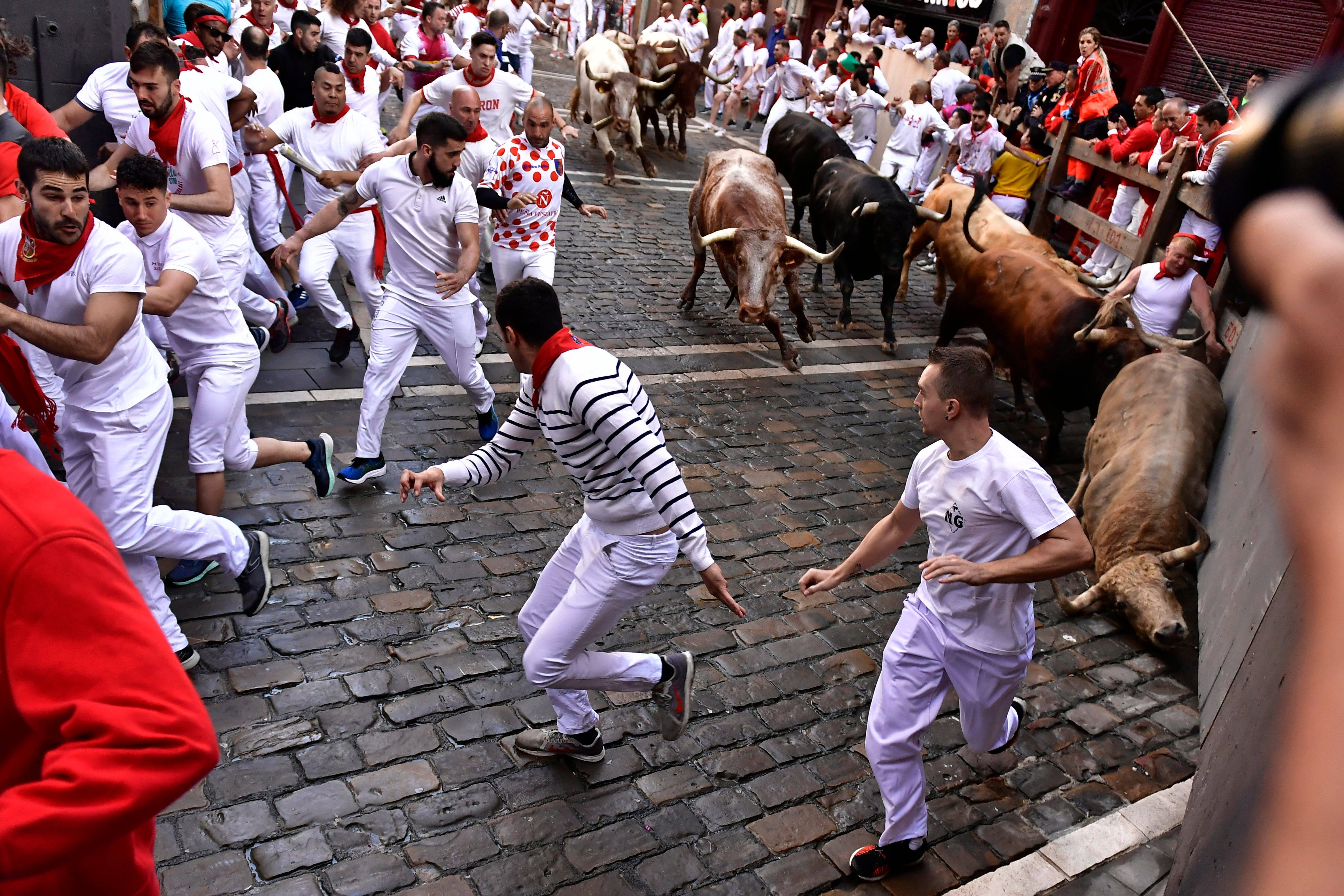 Spain Running of the Bulls