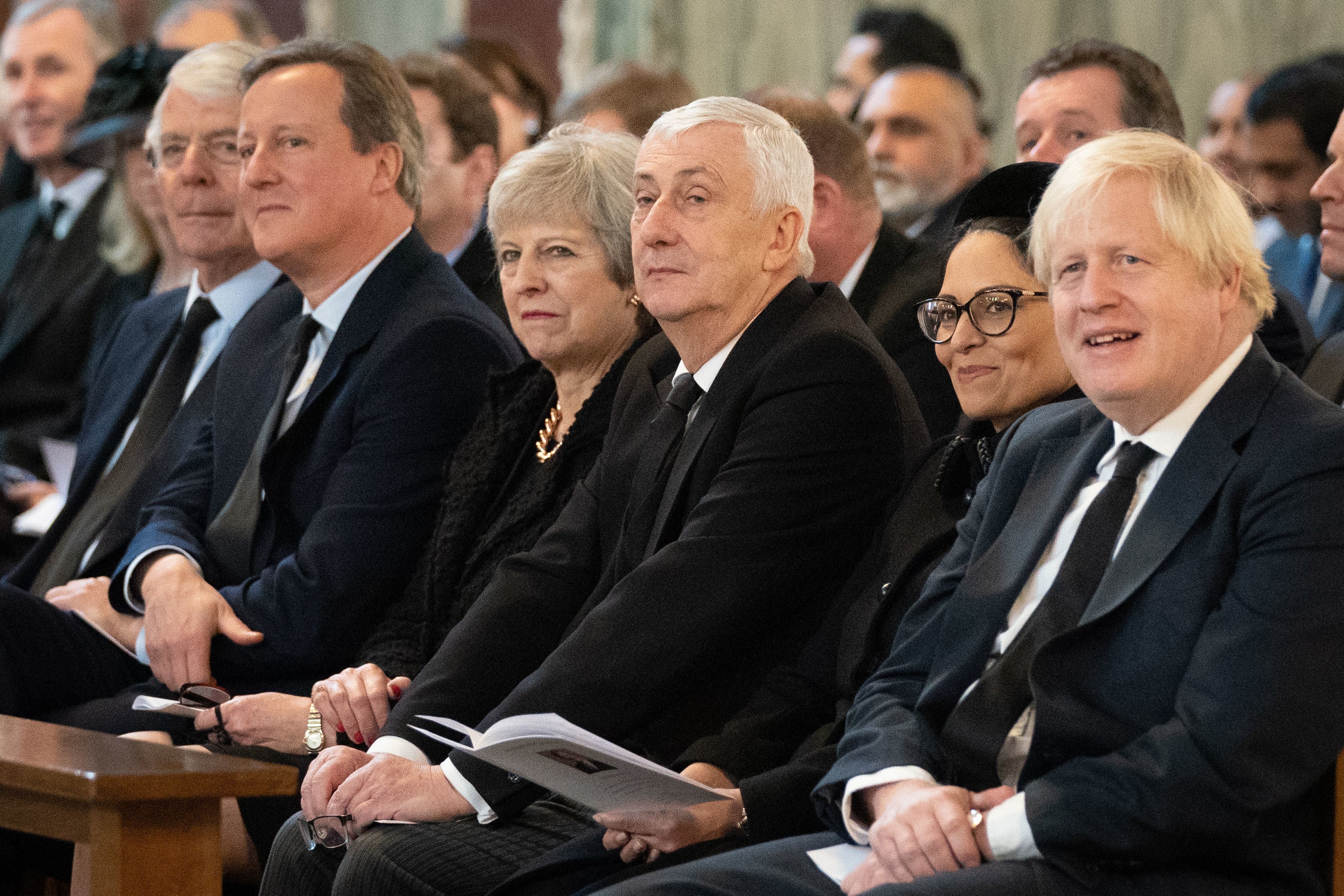 David Cameron, Theresa May and Boris Johnson have all been brought down by Tory infighting (Stefan Rousseau/PA)