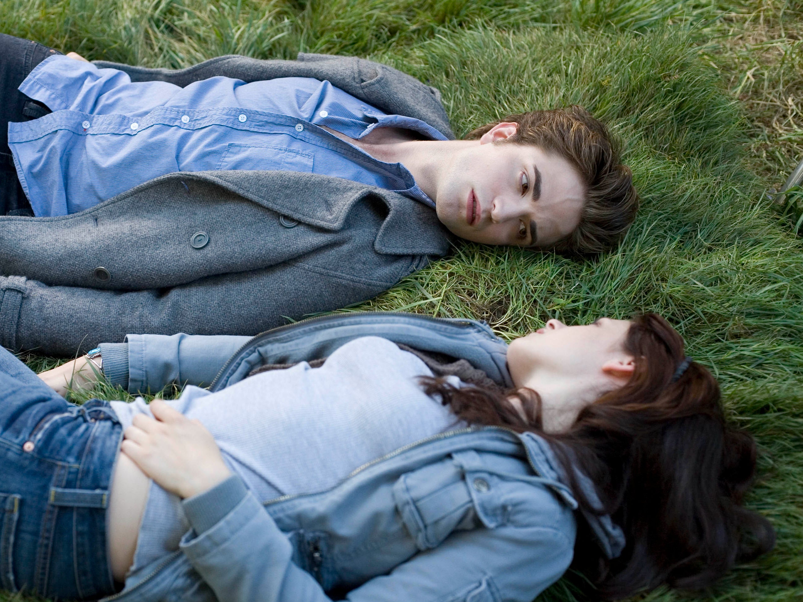 Kristen Stewart and Robert Pattinson in ‘Twilight'