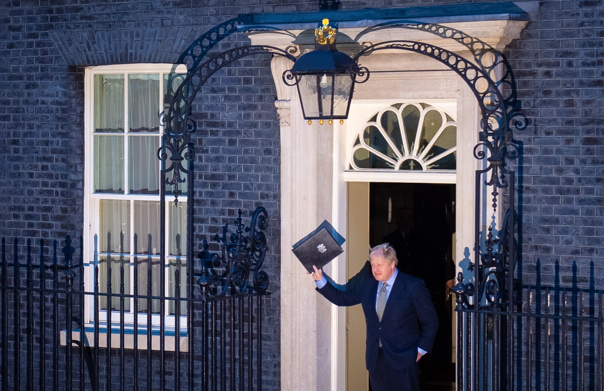 Prime Minister Boris Johnson outside 10 Downing Street in 2019 (Dominic Lipinski/PA)