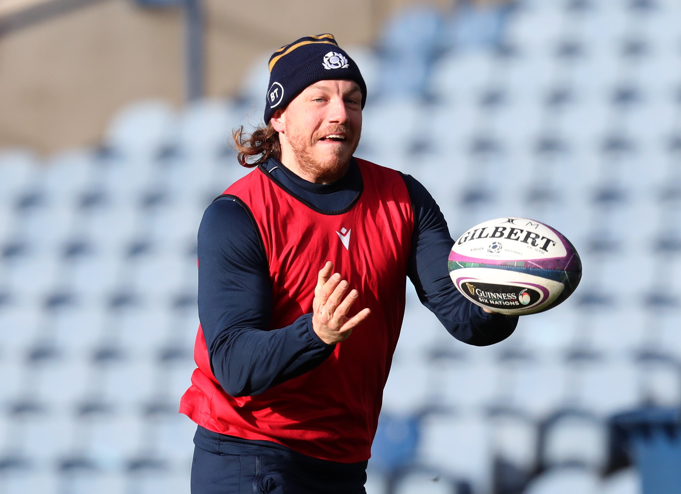 Hamish Watson will win his 50th cap (Jane Barlow/PA)