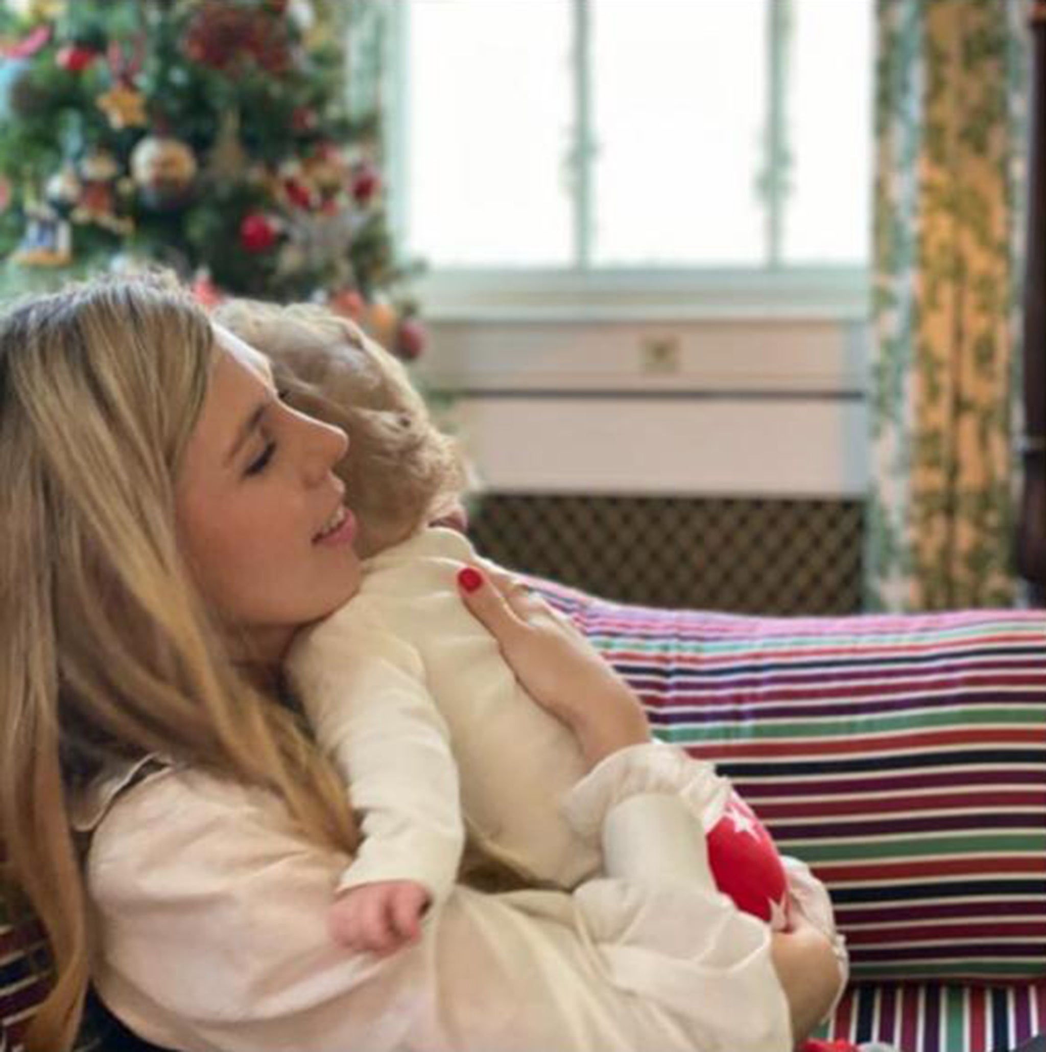 Carrie Johnson in the Downing Street flat