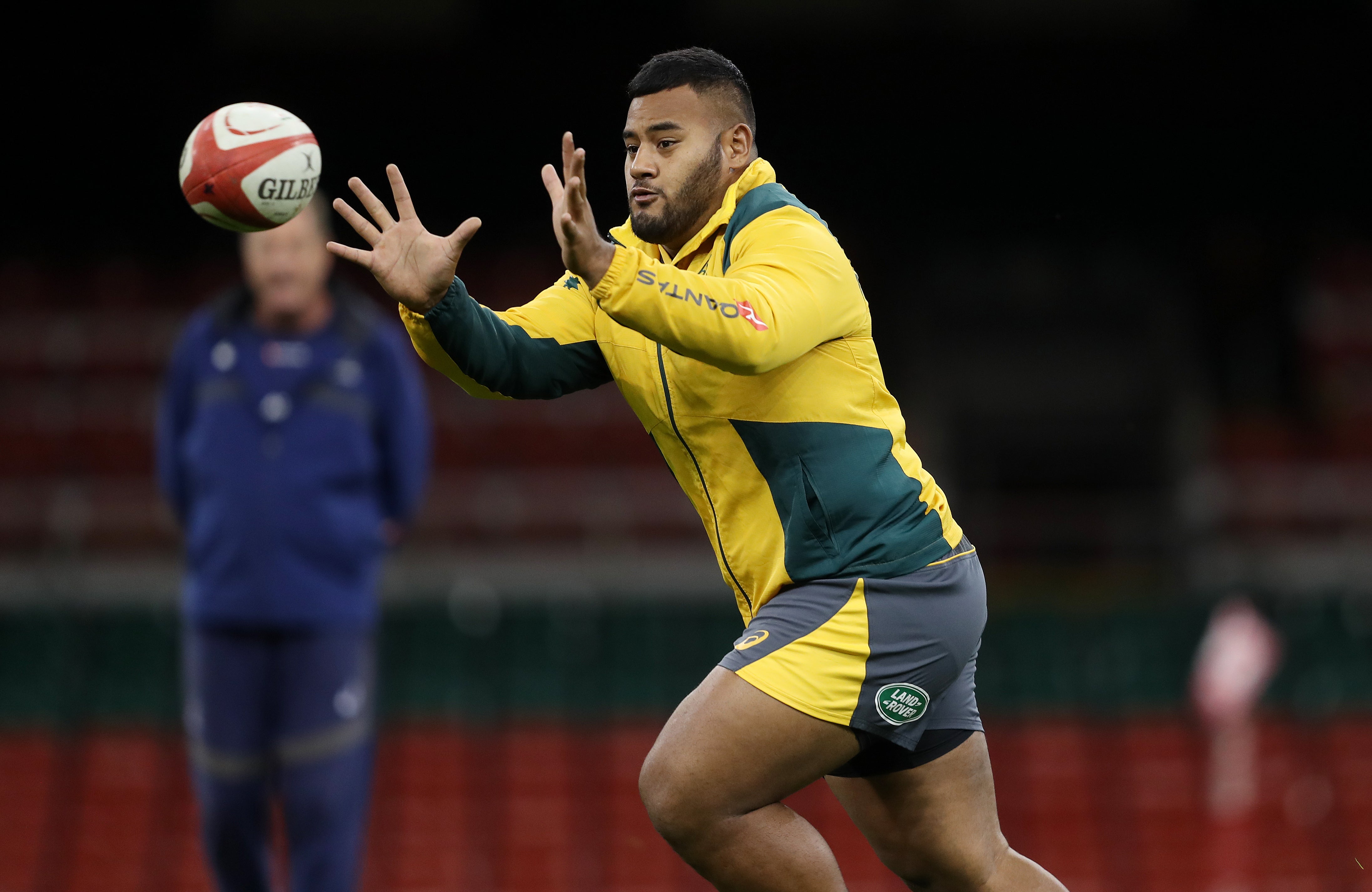 Taniela Tupou is a thunderous presence in Australia’s back row (David Davies/PA)