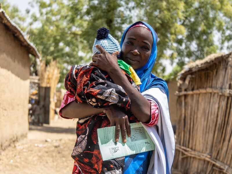 Sahura, 20, and her 22-day-old son Rukayya