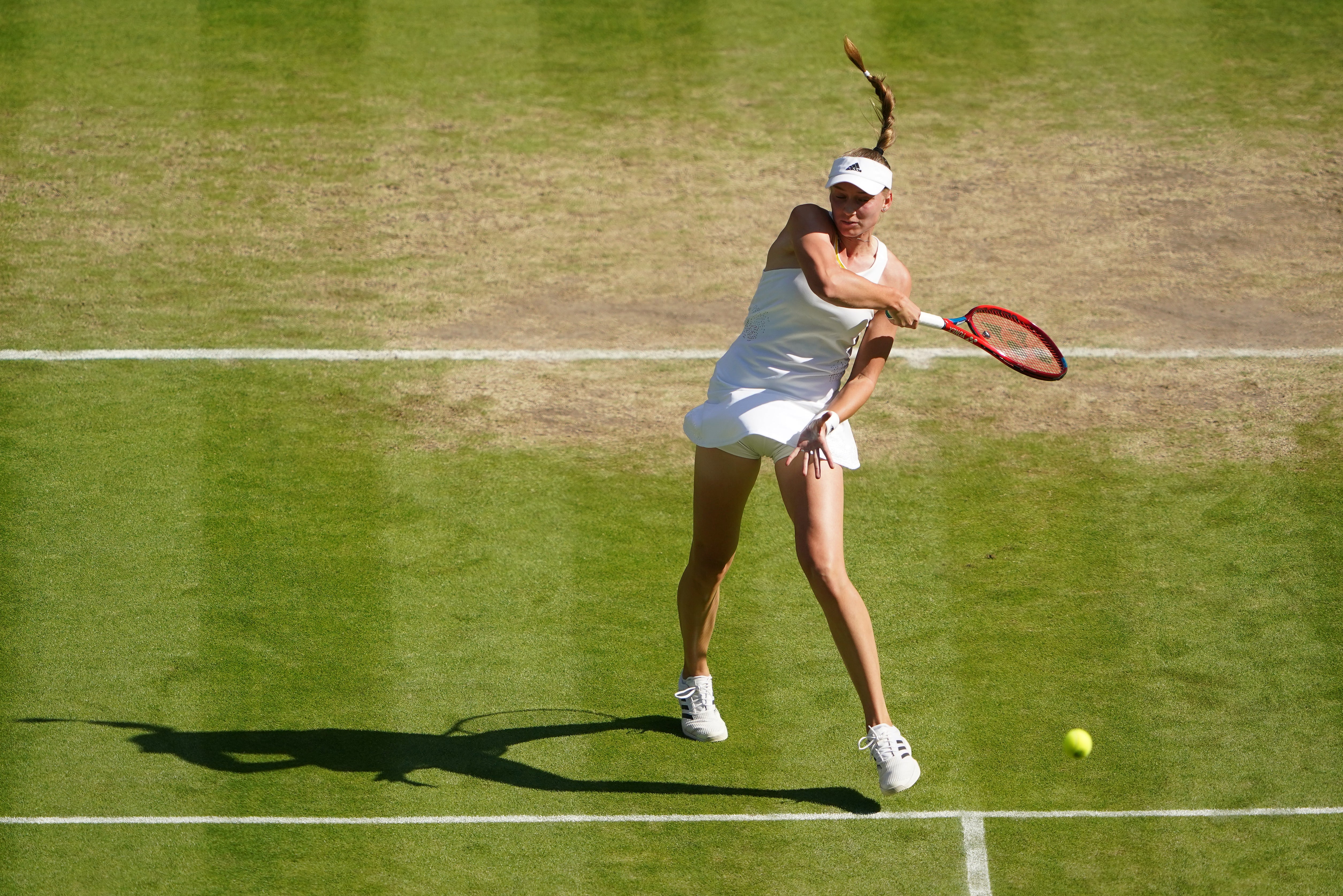 Elena Rybakina has powered her way into the semi-finals (Zac Goodwin/PA)