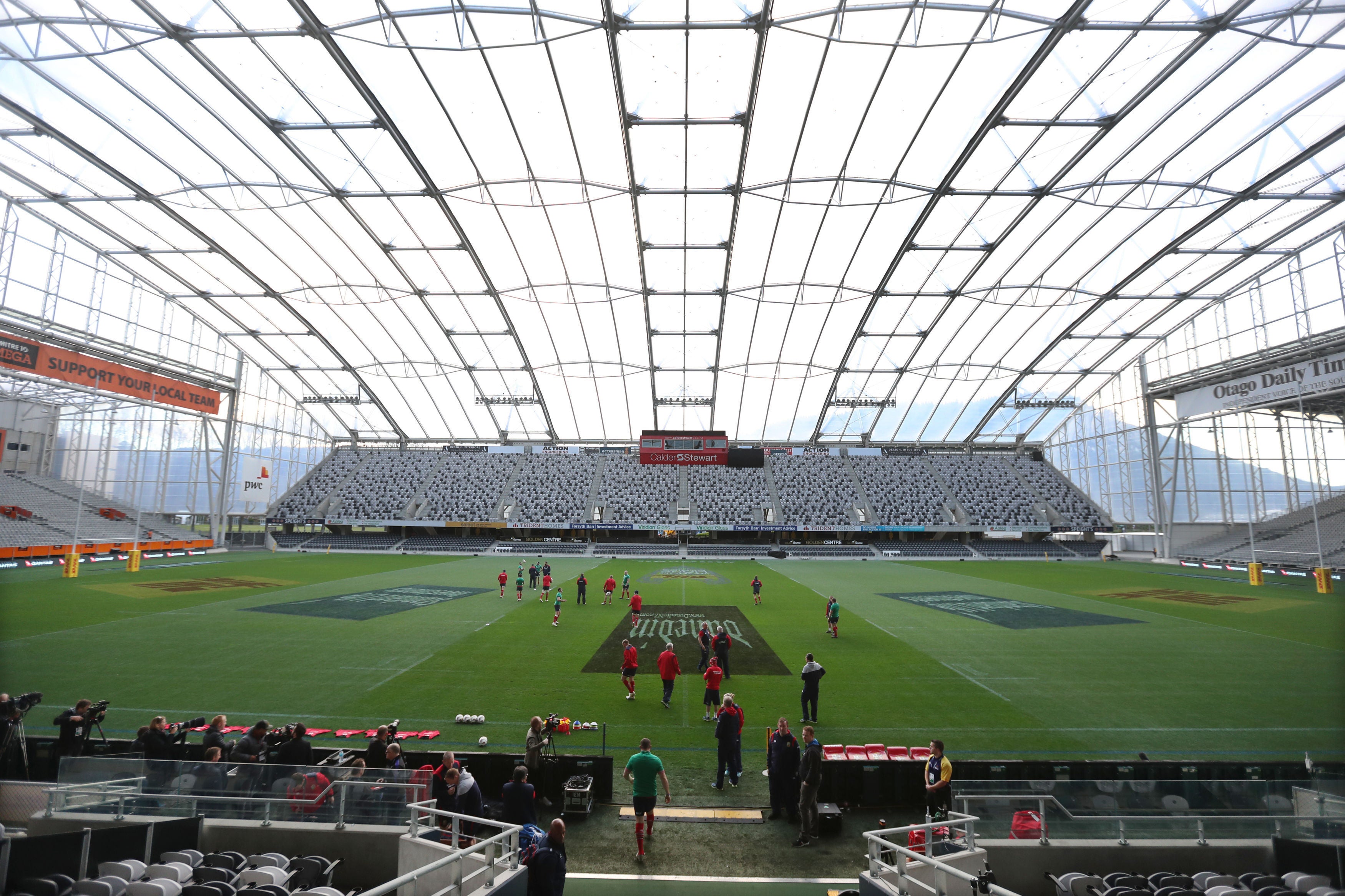 Forsyth Barr Stadium opened ahead of the 2011 World Cup (David Davies/PA)