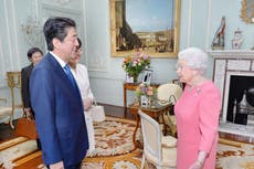 Queen offers condolences to Japan’s Emperor after fatal shooting of Shinzo Abe