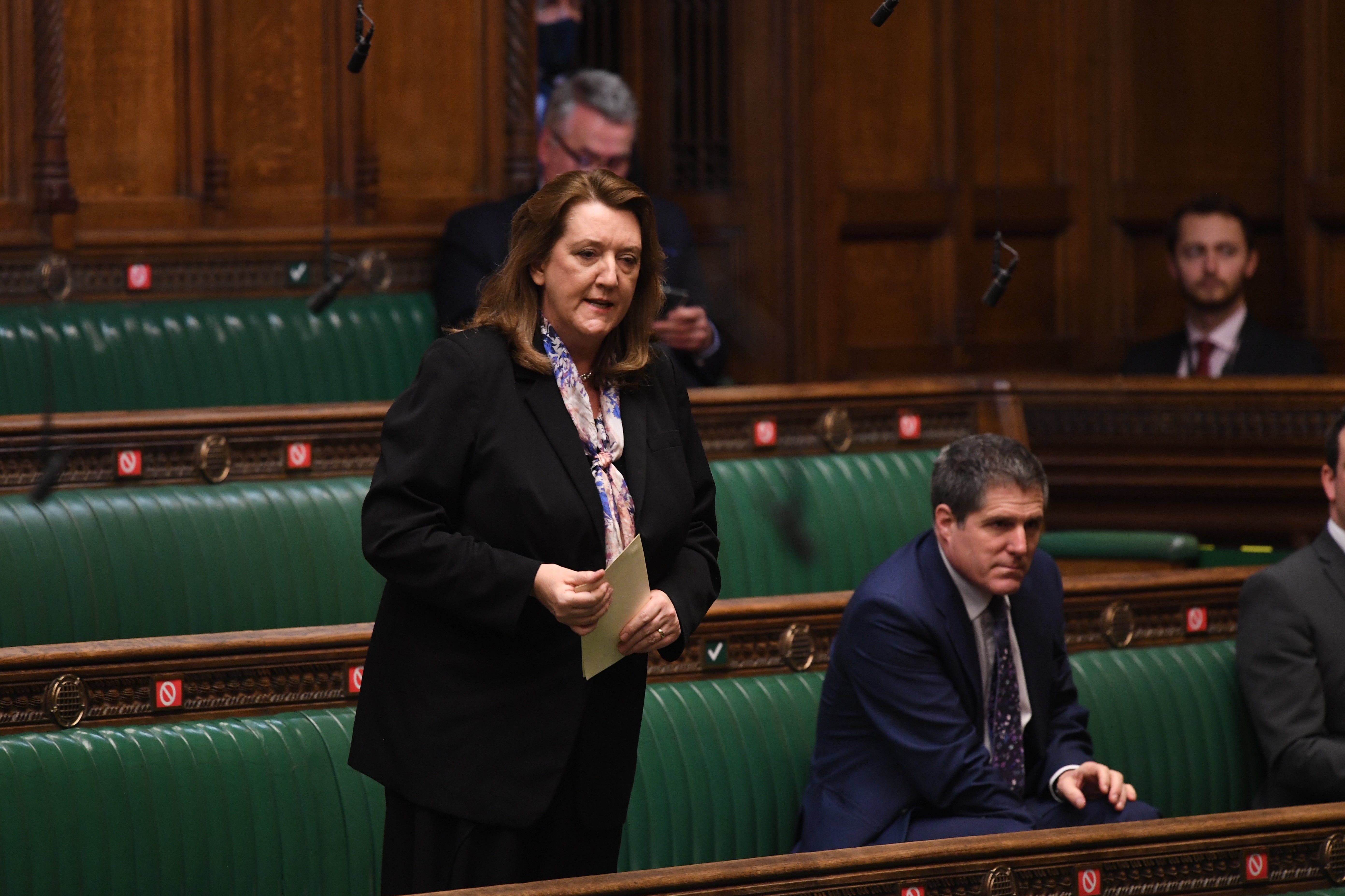 Newly appointed minister Sarah Dines (UK Parliament/Jessica Taylor/PA)