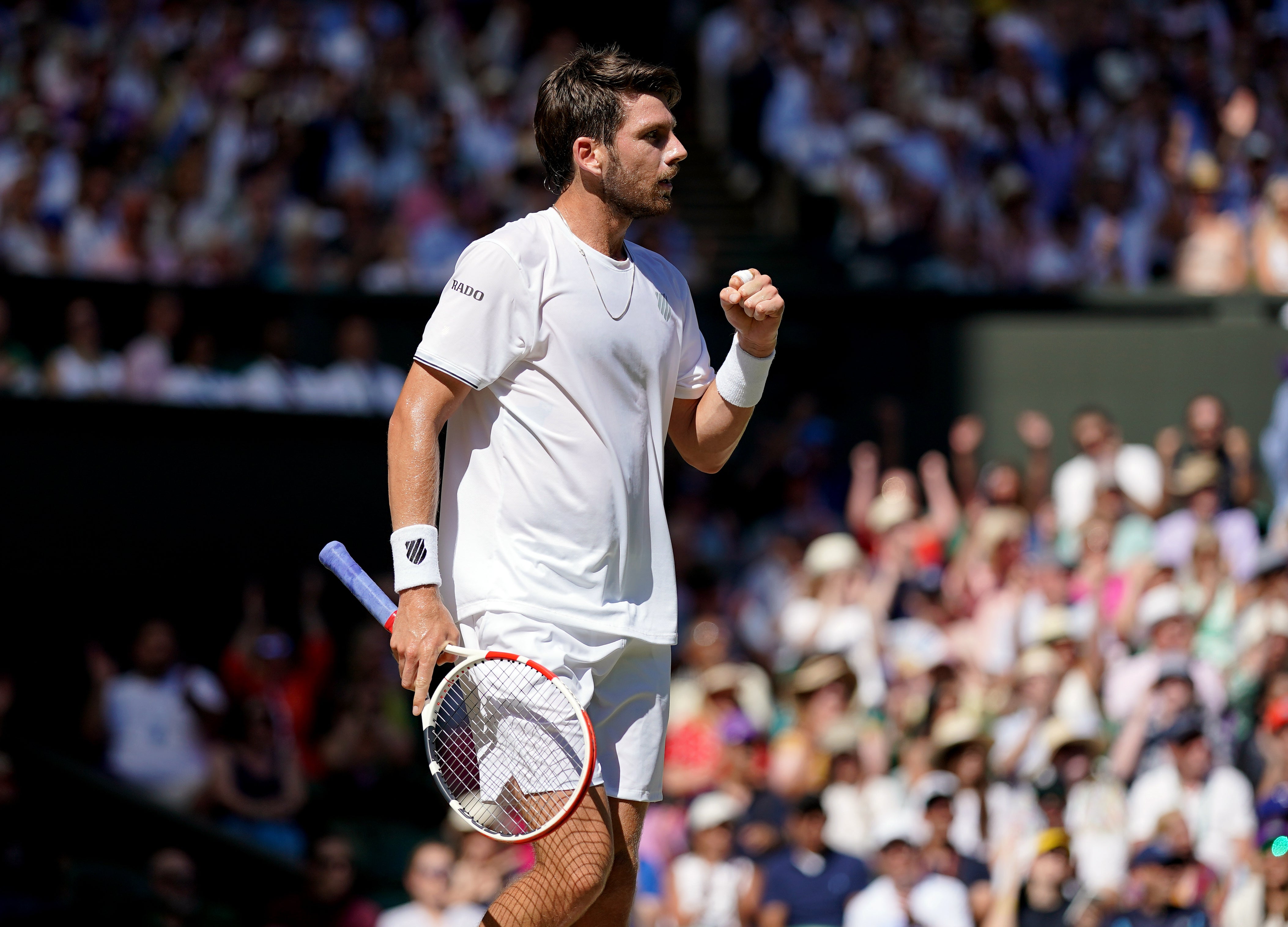 But Norrie raced away with the first set (Zac Goodwin/PA)