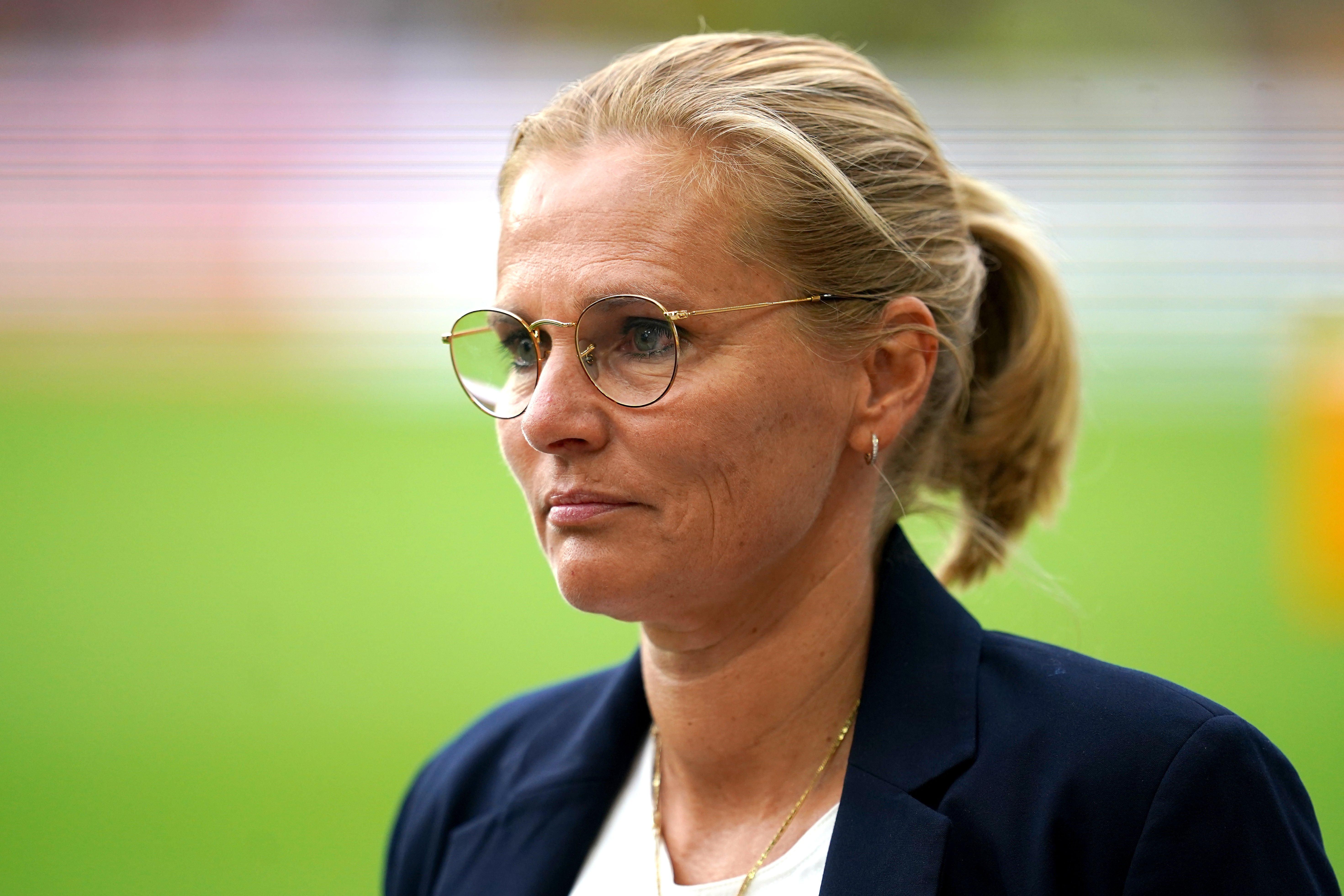 Sarina Wiegman’s side next play Norway at the Amex Stadium on Monday (Nick Potts/PA)