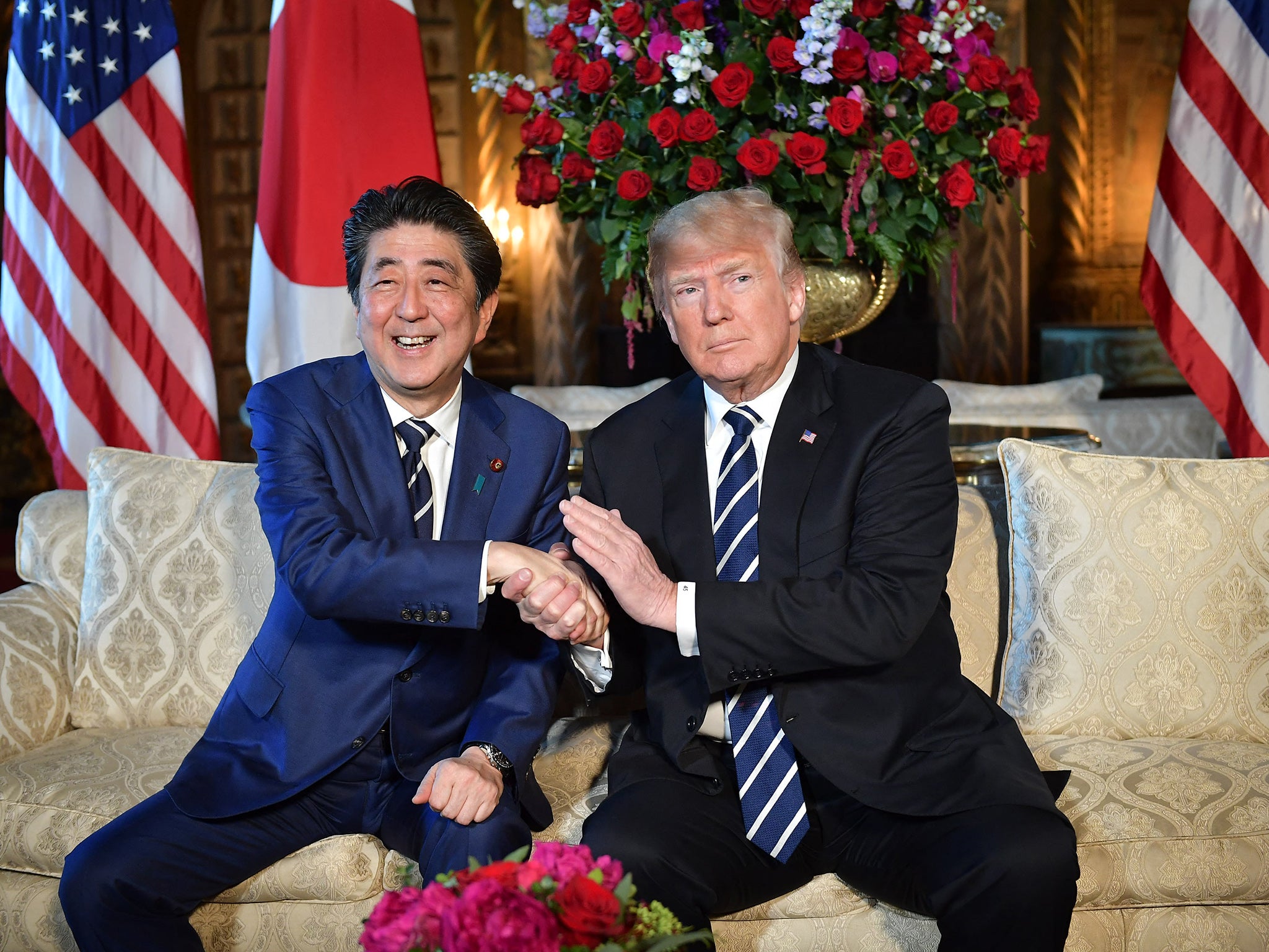 Shinzo Abe nominated Donald Trump for a Nobel at the request of the White House, according to reports