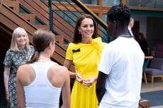 Kate Middleton champions sustainability by re-wearing Roksanda dress to Wimbledon for women’s singles’ final