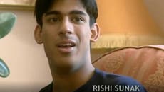 Rishi Sunak suggests he doesn’t have ‘working class’ friends in resurfaced documentary