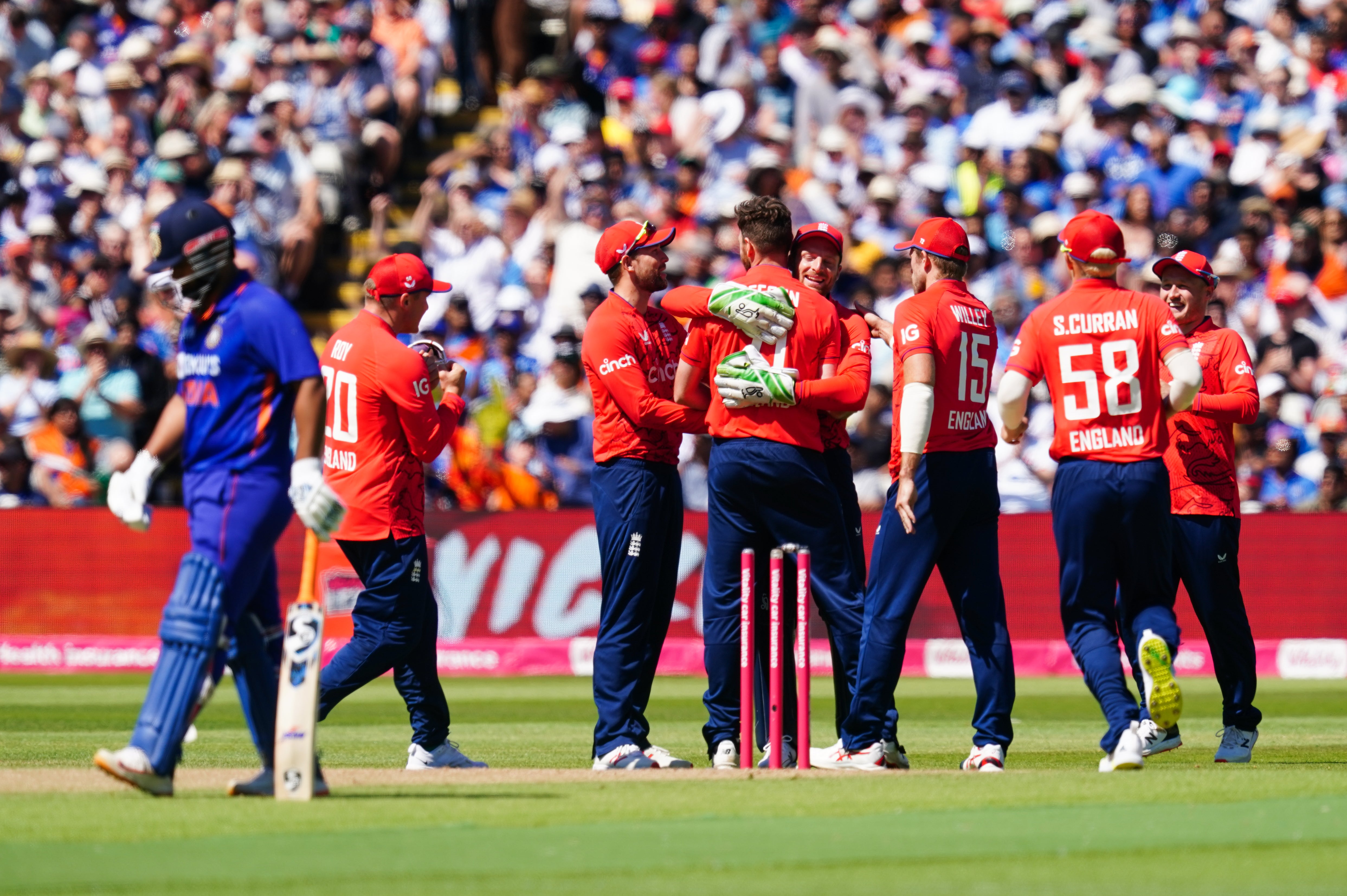 Richard Gleeson enjoyed a superb debut England (David Davies/PA)