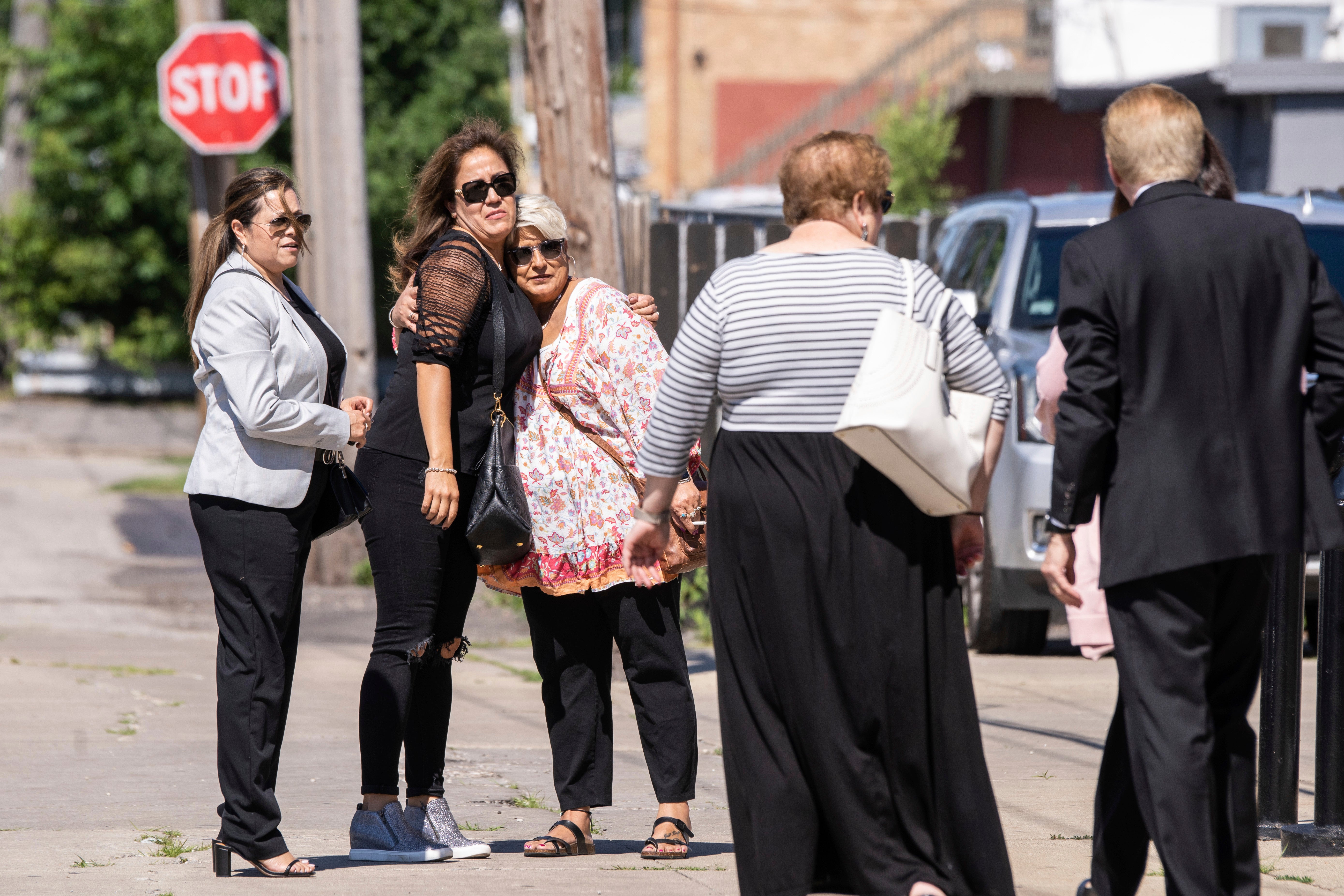 Eduardo Uvaldo's funeral
