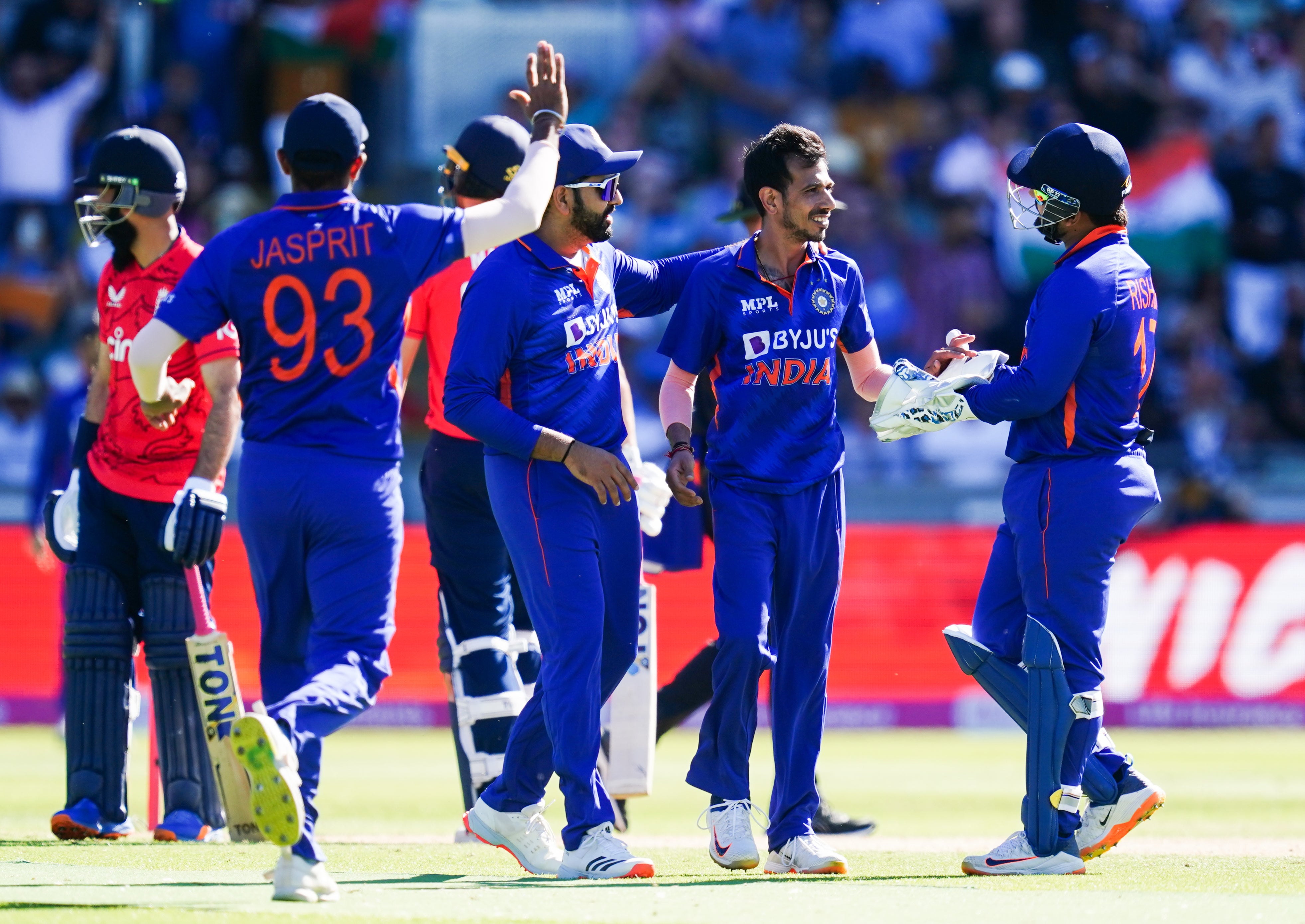 India sealed the T20 series against England with a big win (David Davies/PA)