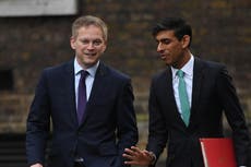 Rishi Sunak rivals gang up on Tory frontrunner as Grant Shapps takes swipe at ‘plotter’