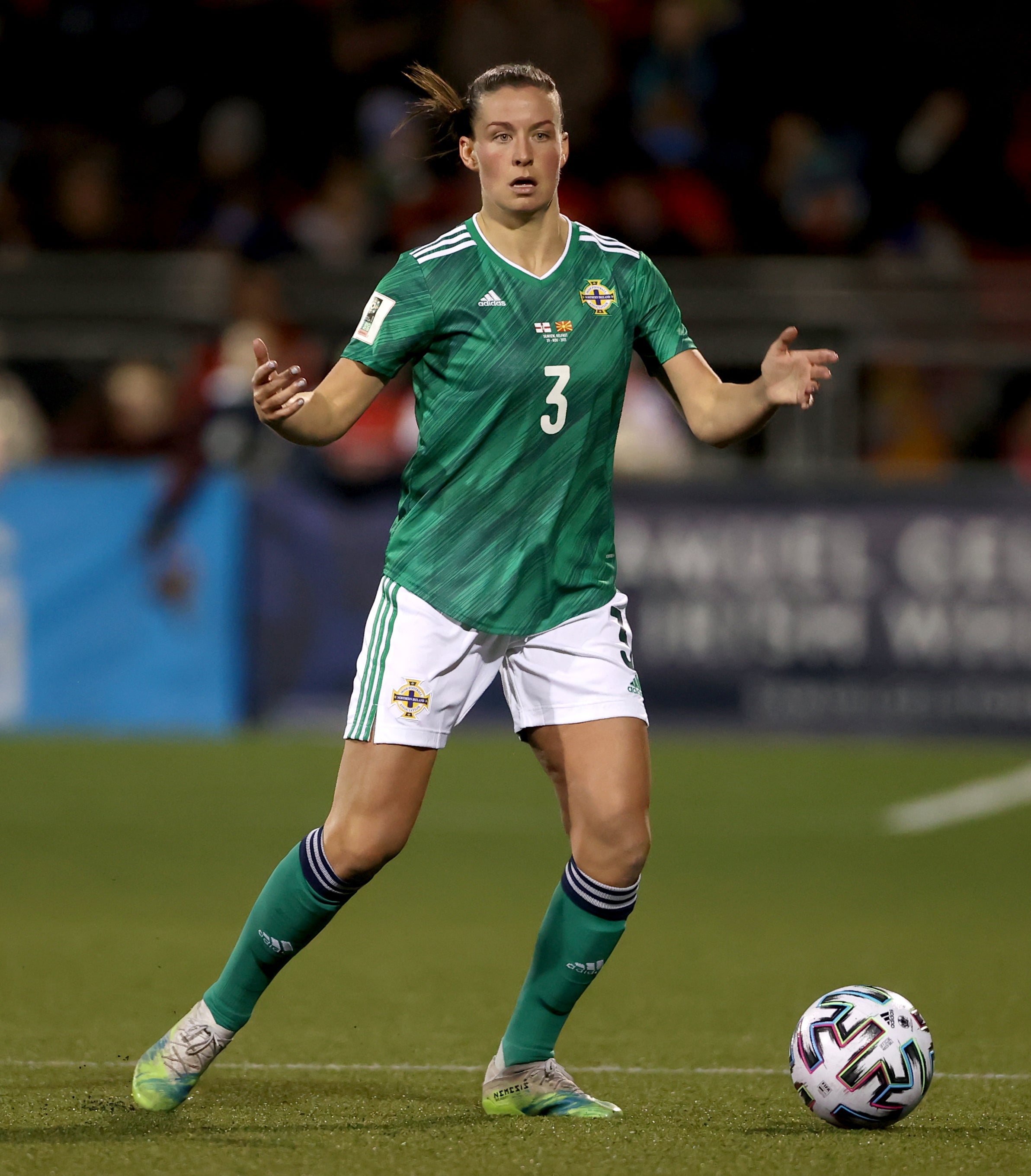 Northern Ireland defender Demi Vance (Liam McBurney/PA)