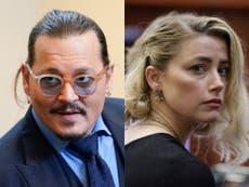 Johnny Depp seemingly criticises Amber Heard in two songs on new album 