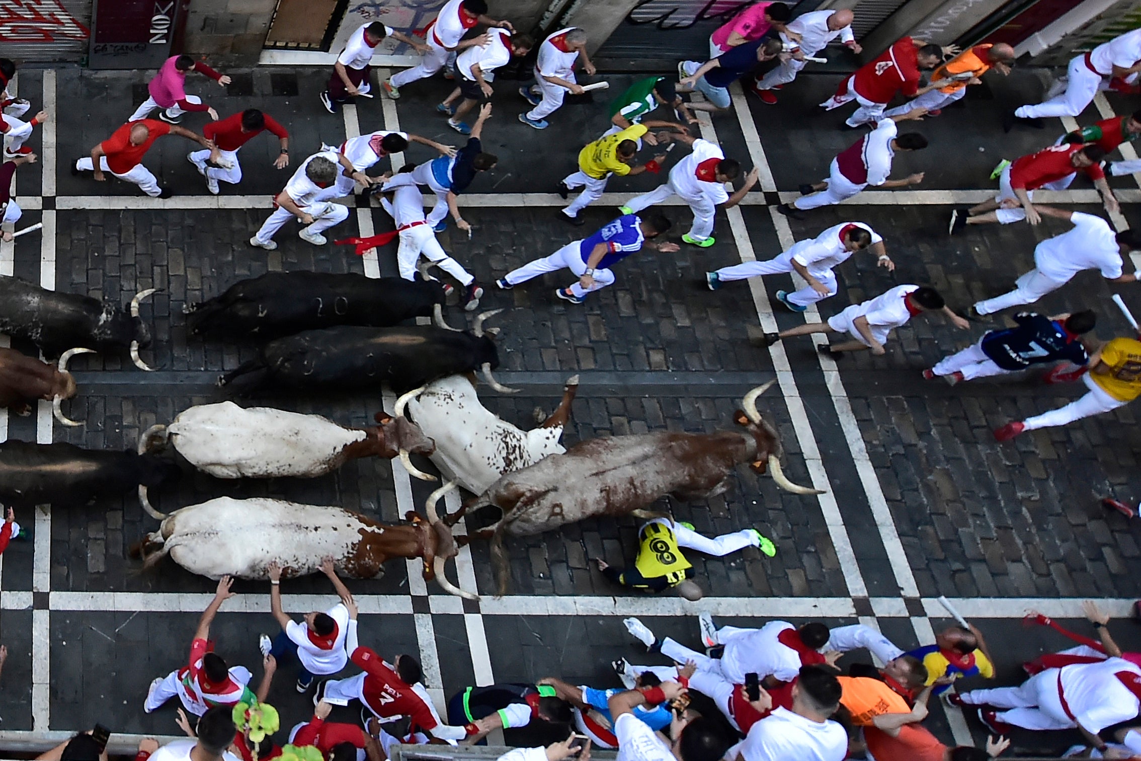 Spain Running of the Bulls
