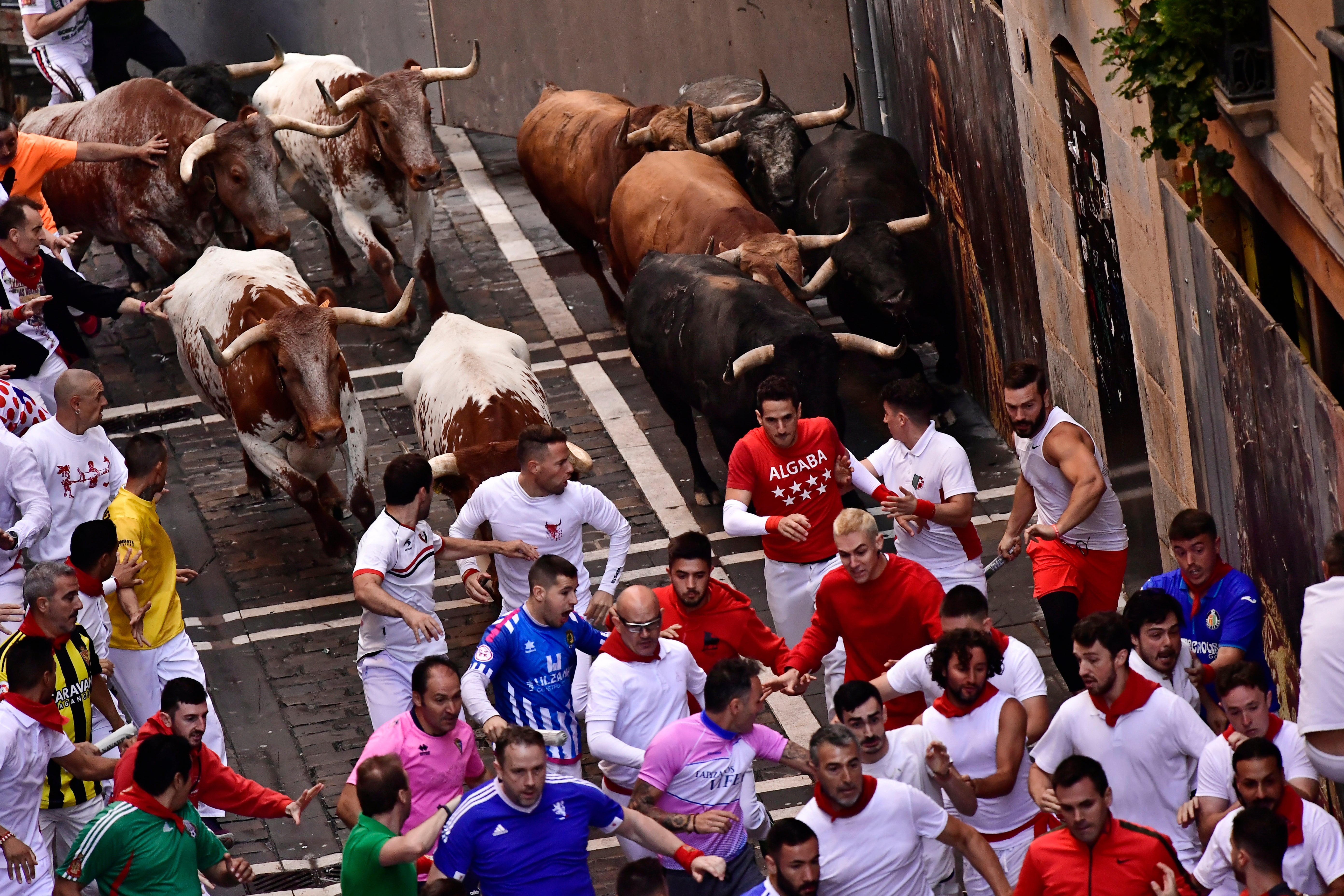 Spain Running of the Bulls
