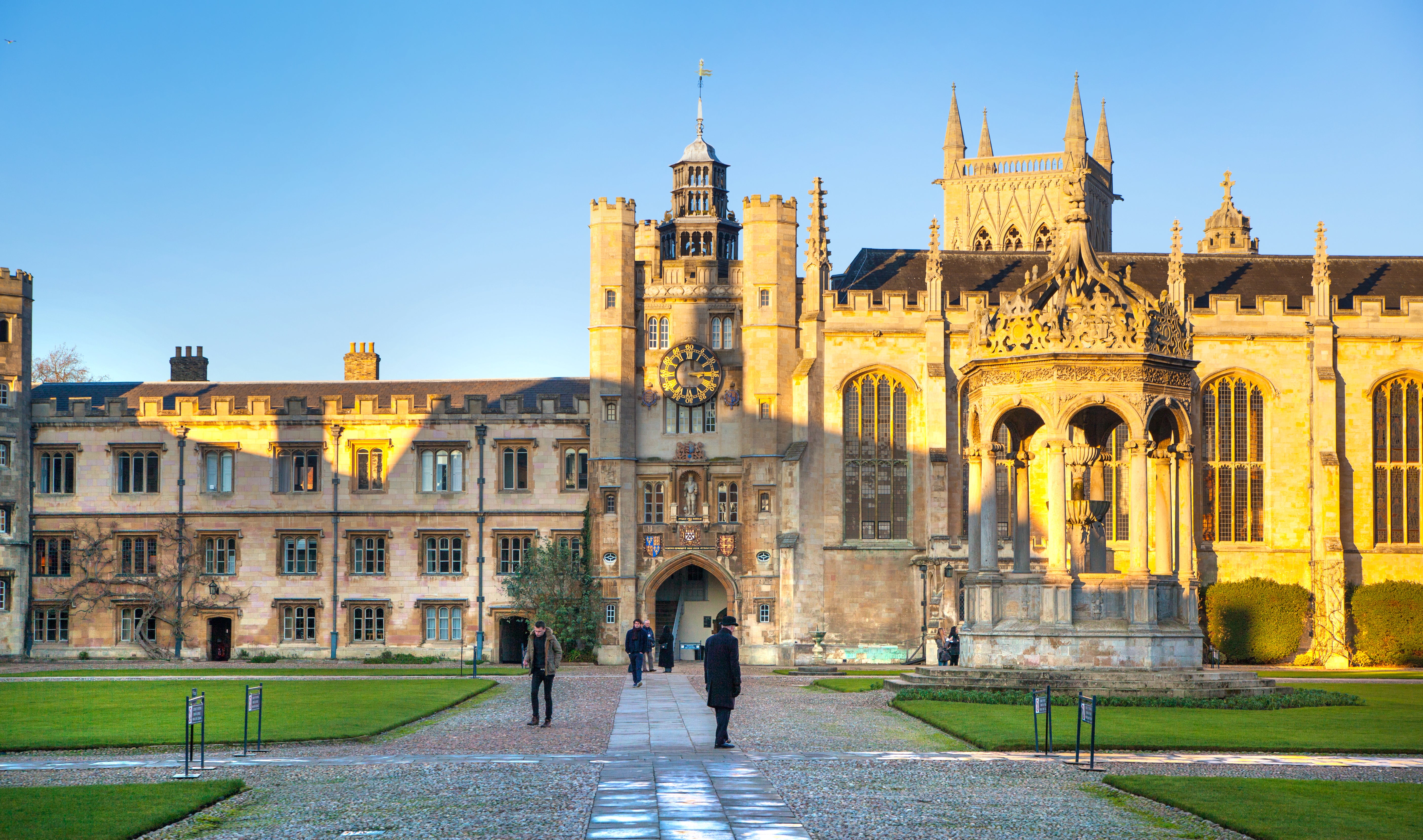 Trinity College at University of Cambridge