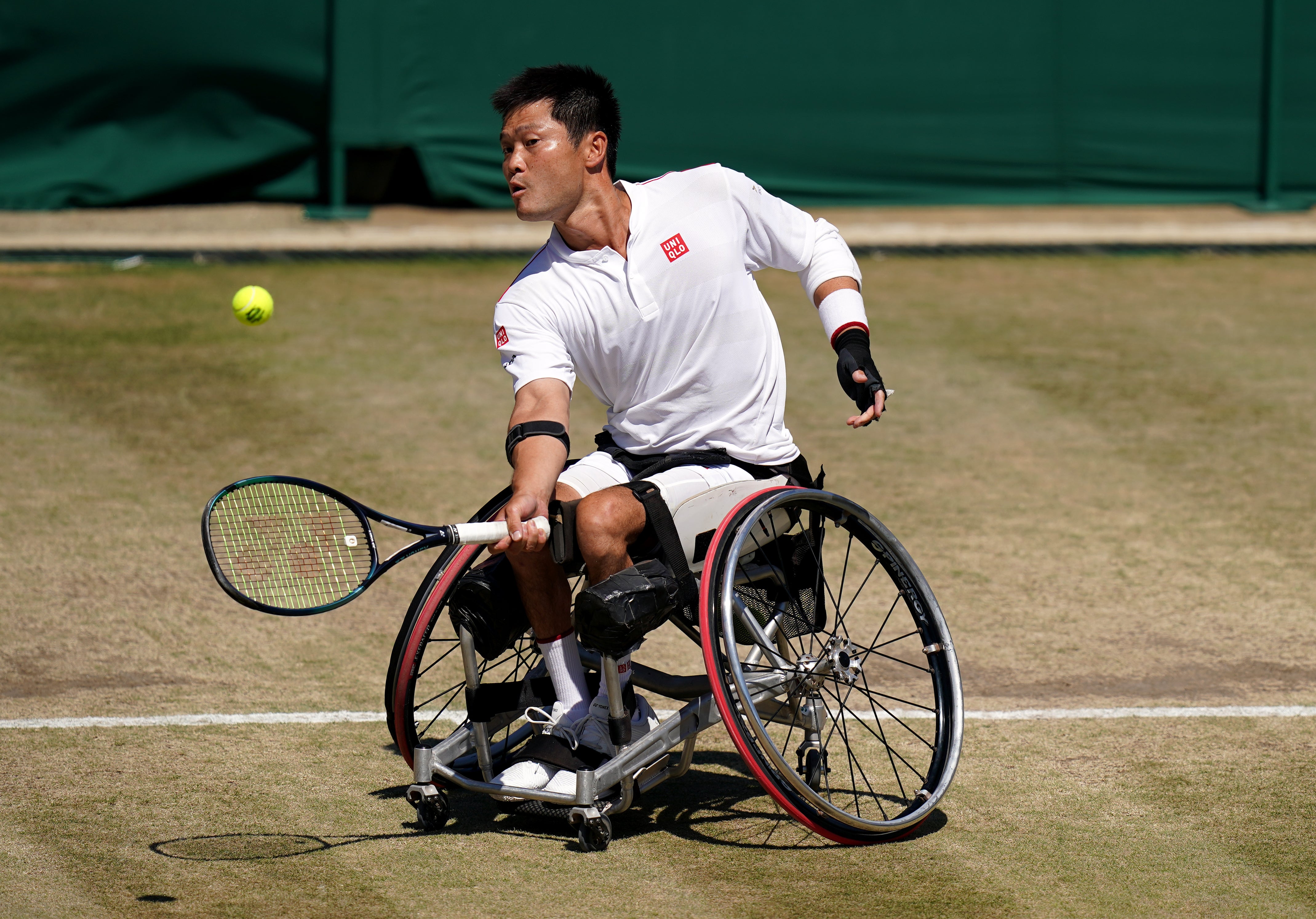 Shingo Kunieda completed the golden slam (Adam Davy/PA)