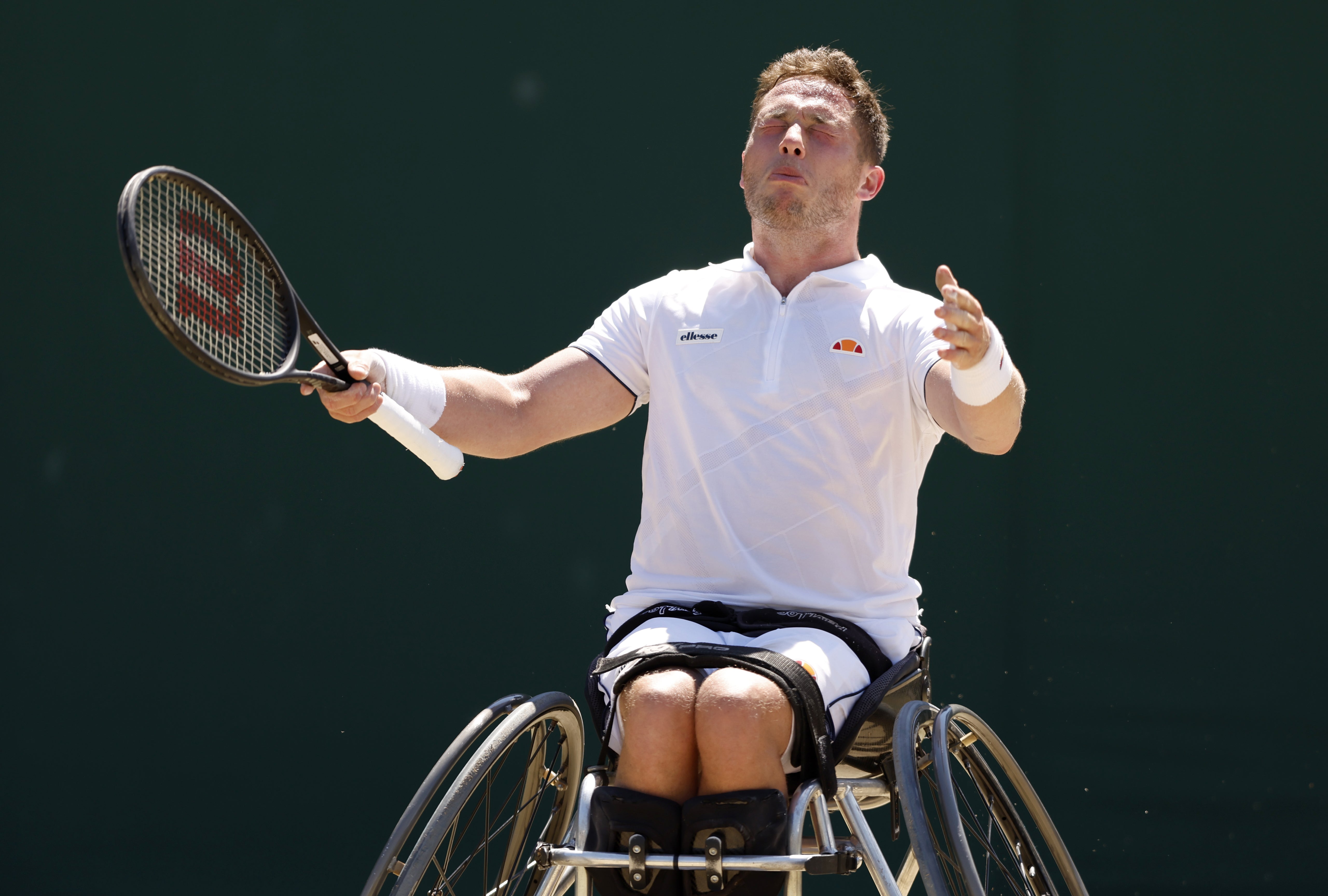 Alfie Hewett was beaten in an epic final (Steven Paston/PA)