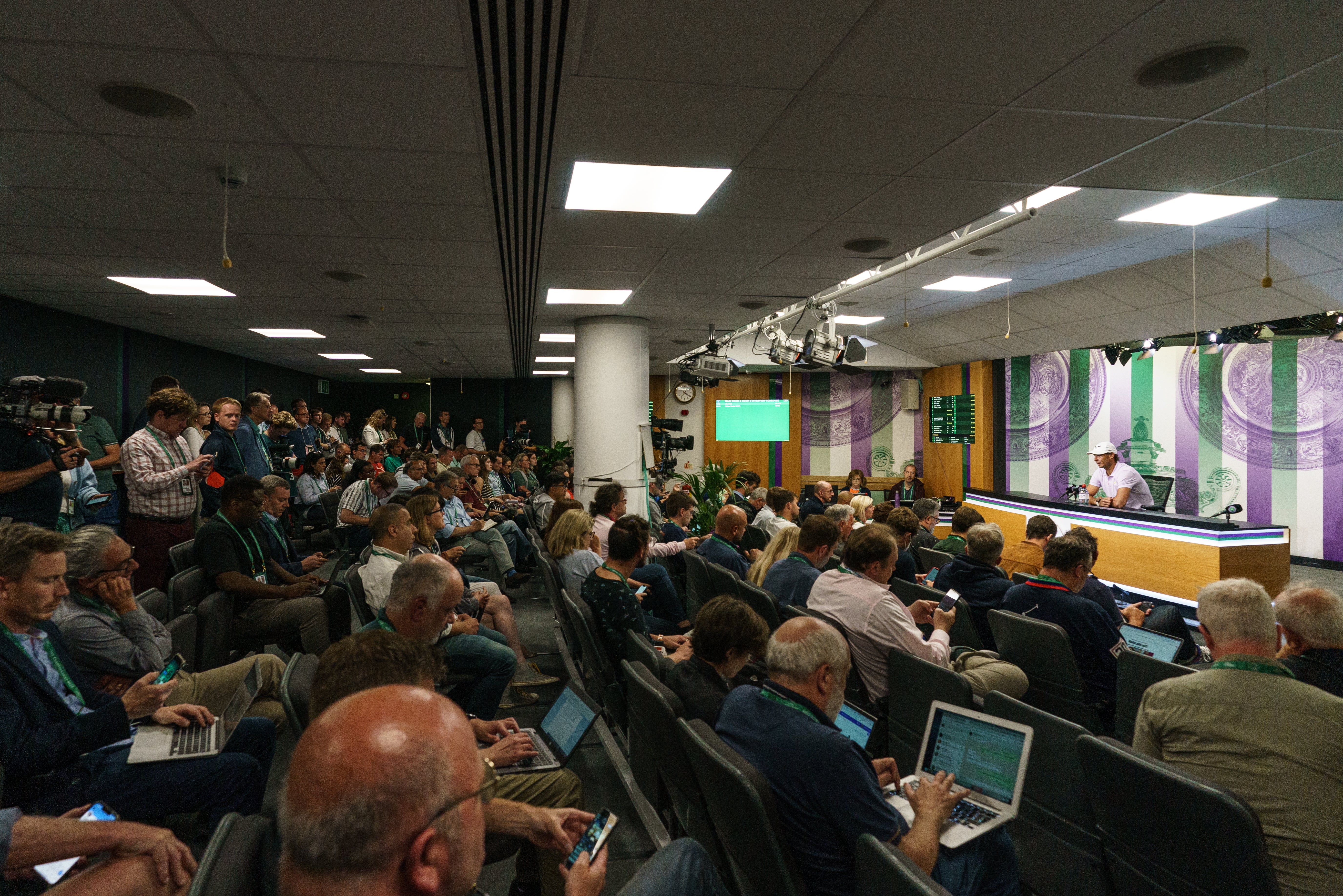 Rafael Nadal announced his retirement at a press conference (Joe Toth/PA)