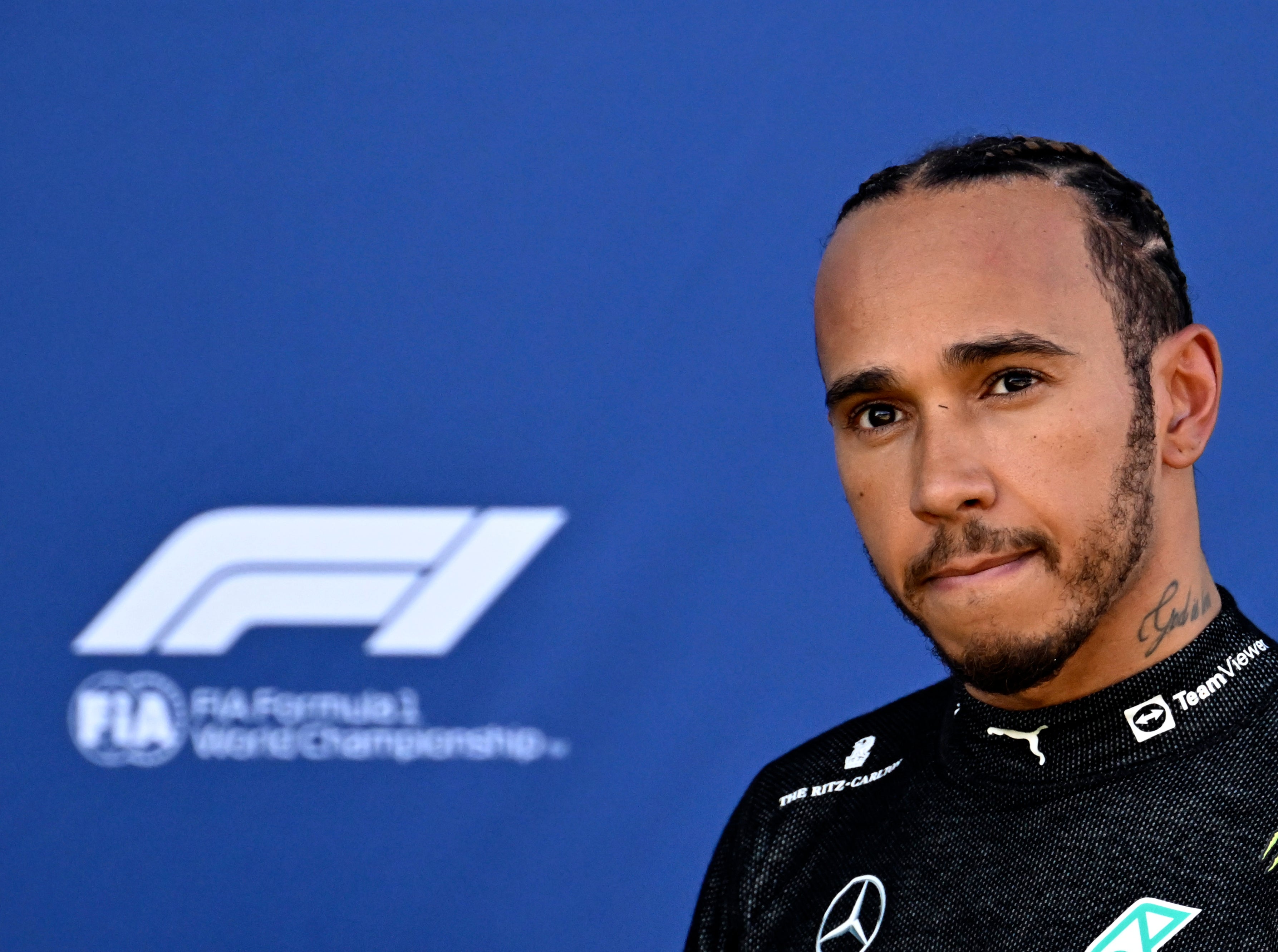 Lewis Hamilton has described reports of fans being abused at the Austrian Grand Prix as disgusting (Christian Bruna/AP).