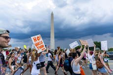 ‘Tone deaf’ White House spurns Roe activists after thousands of women march on Biden’s doorstep