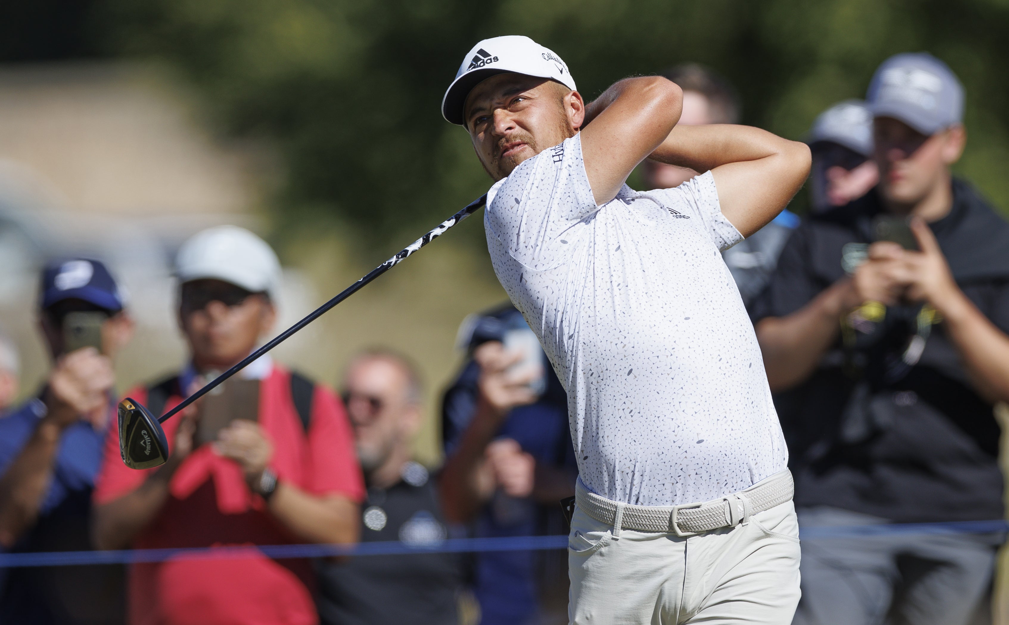 Xander Schauffele won the Genesis Scottish Open at the Renaissance Club (Steve Welsh/PA)