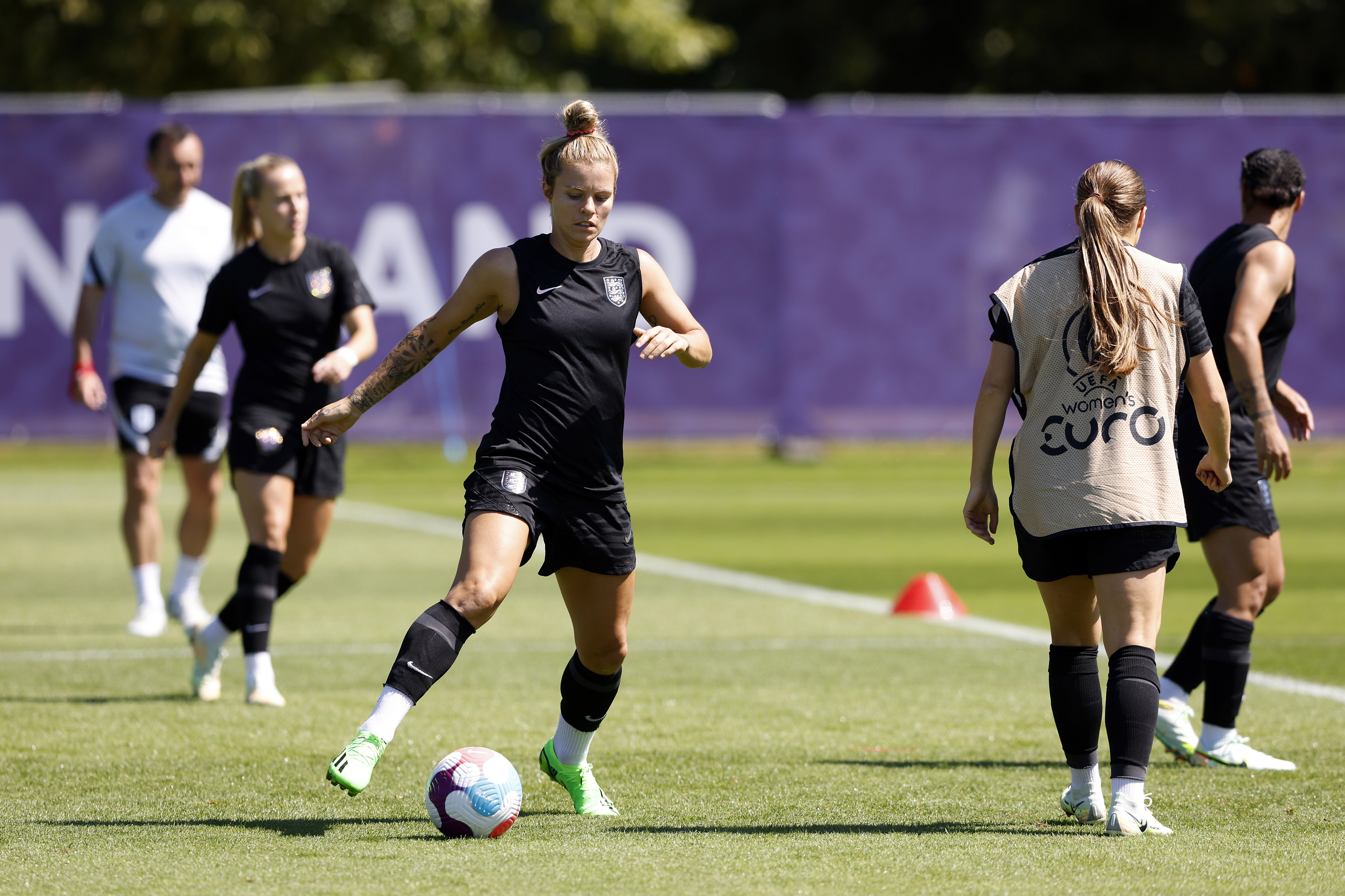 England are gearing up for their second outing at Euro 2022 (Steven Paston/PA)