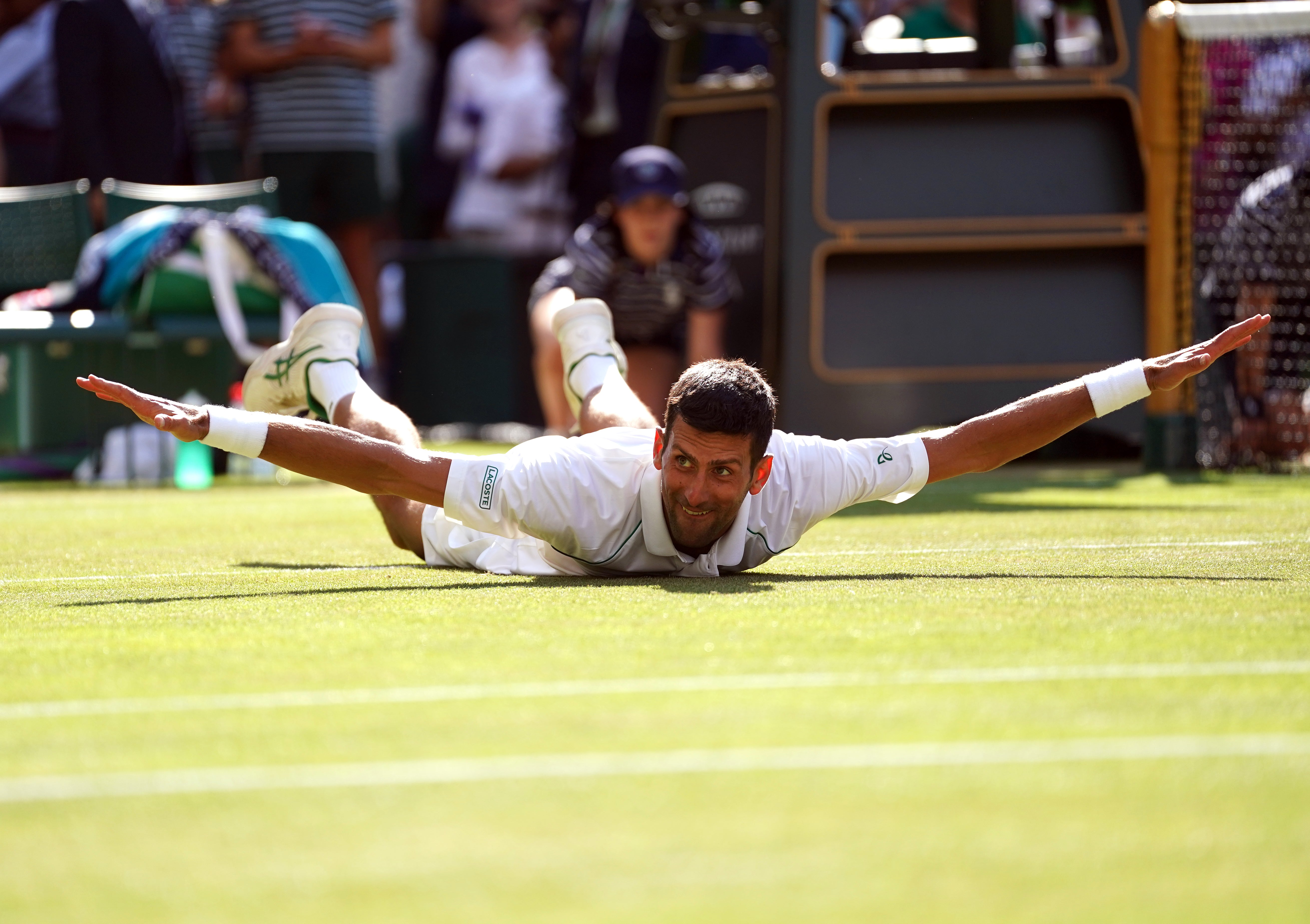 Novak Djokovic won another Wimbledon title (Adam Davy/PA)