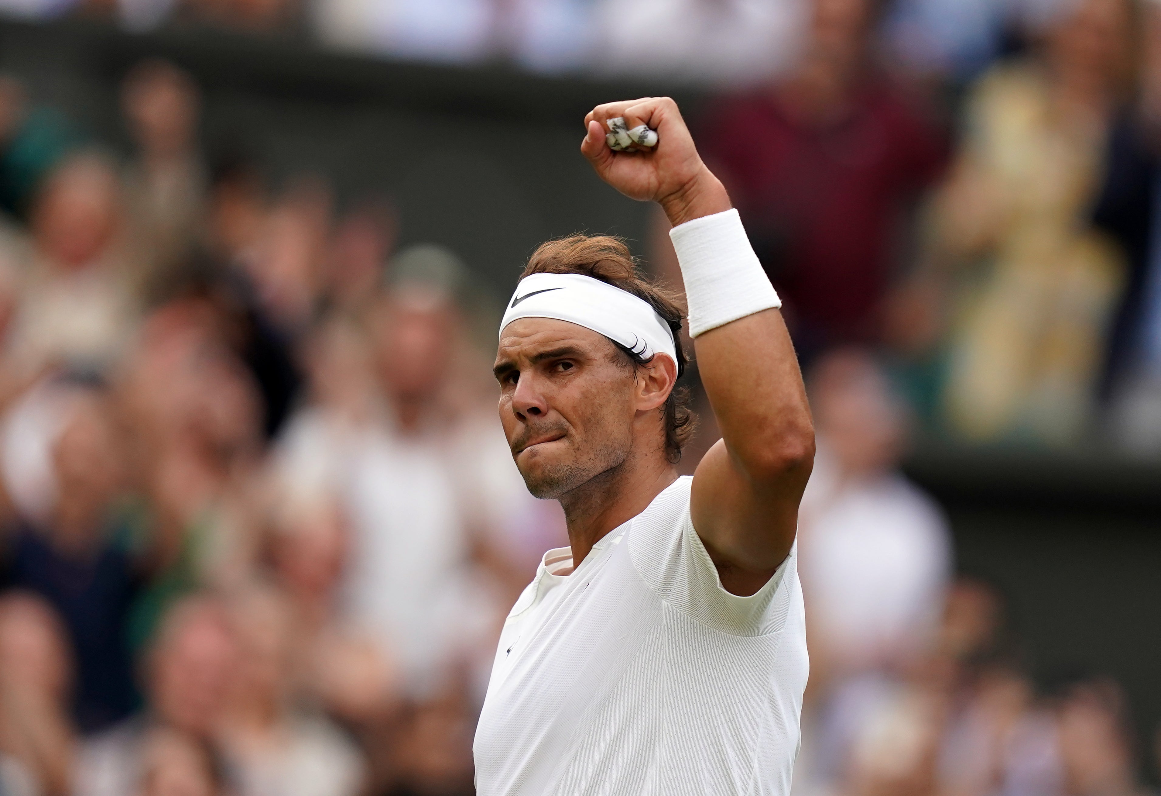 Rafael Nadal somehow overcomes injury to beat Taylor Fritz in five sets (Adam Davy/PA)