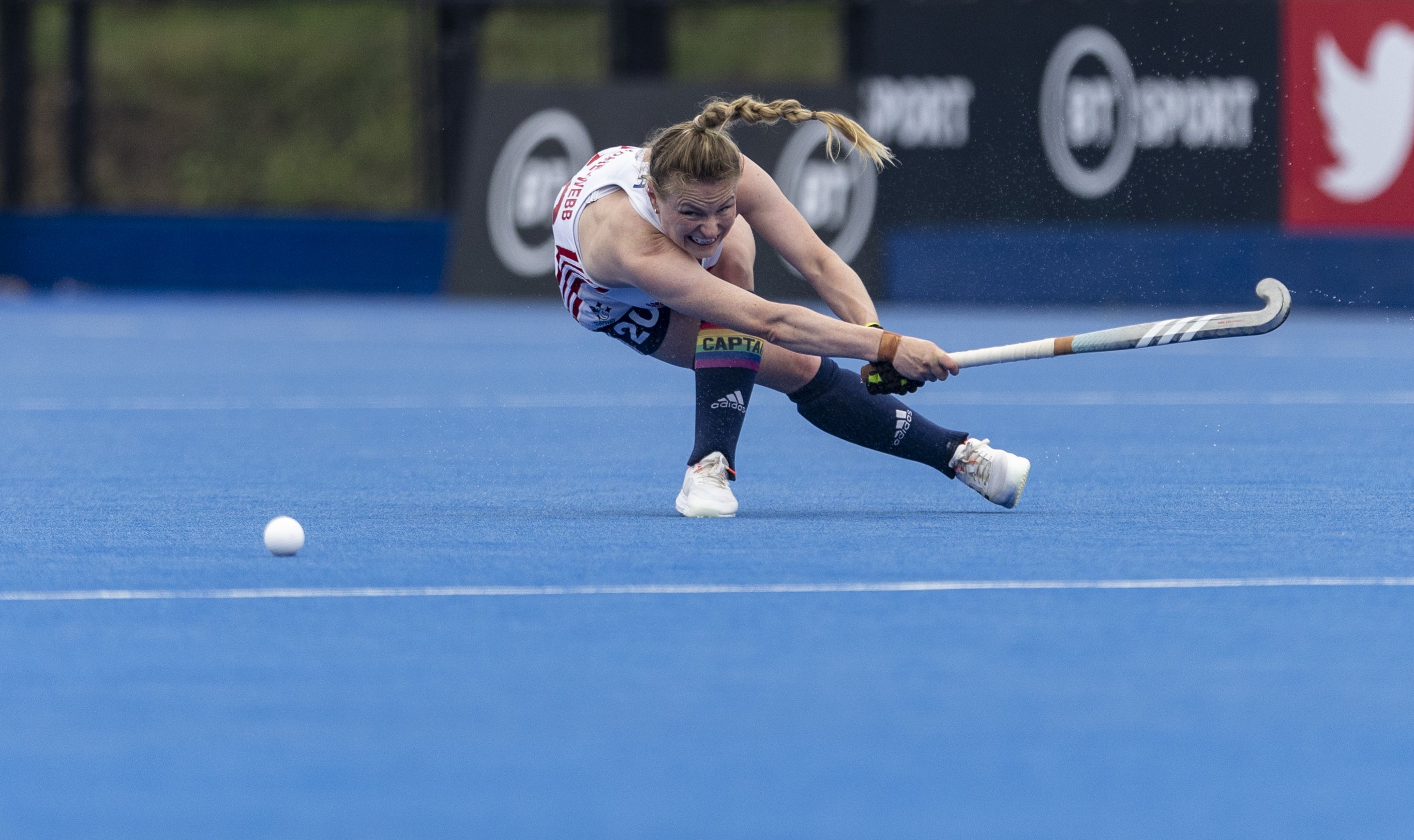 England captain Hollie Pearne-Webb is looking forward to some home support at the Commonwealth Games (Steven Paston/PA)