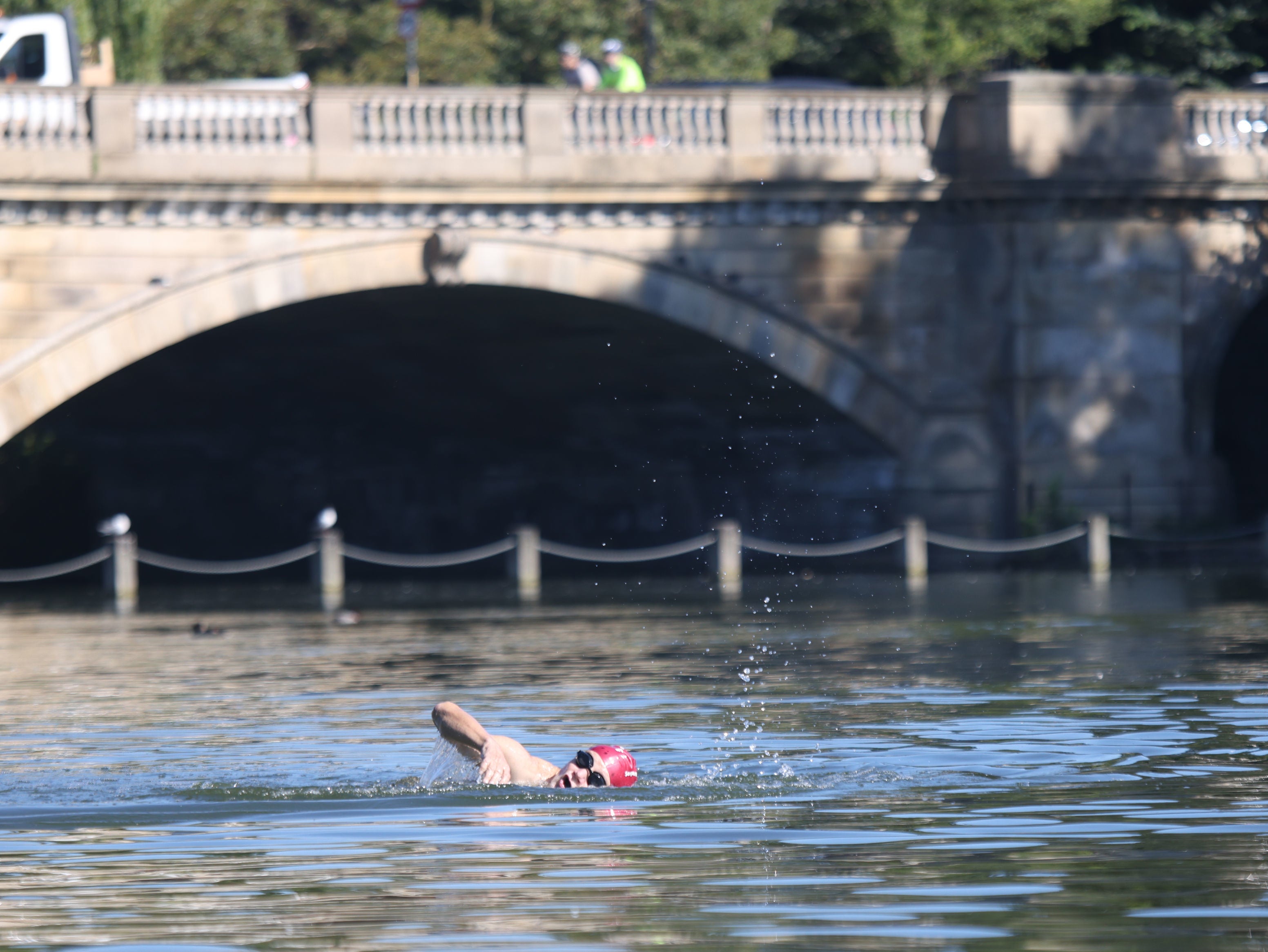People are being urged to take shorter showers and avoid washing cars as the UK heatwave continues