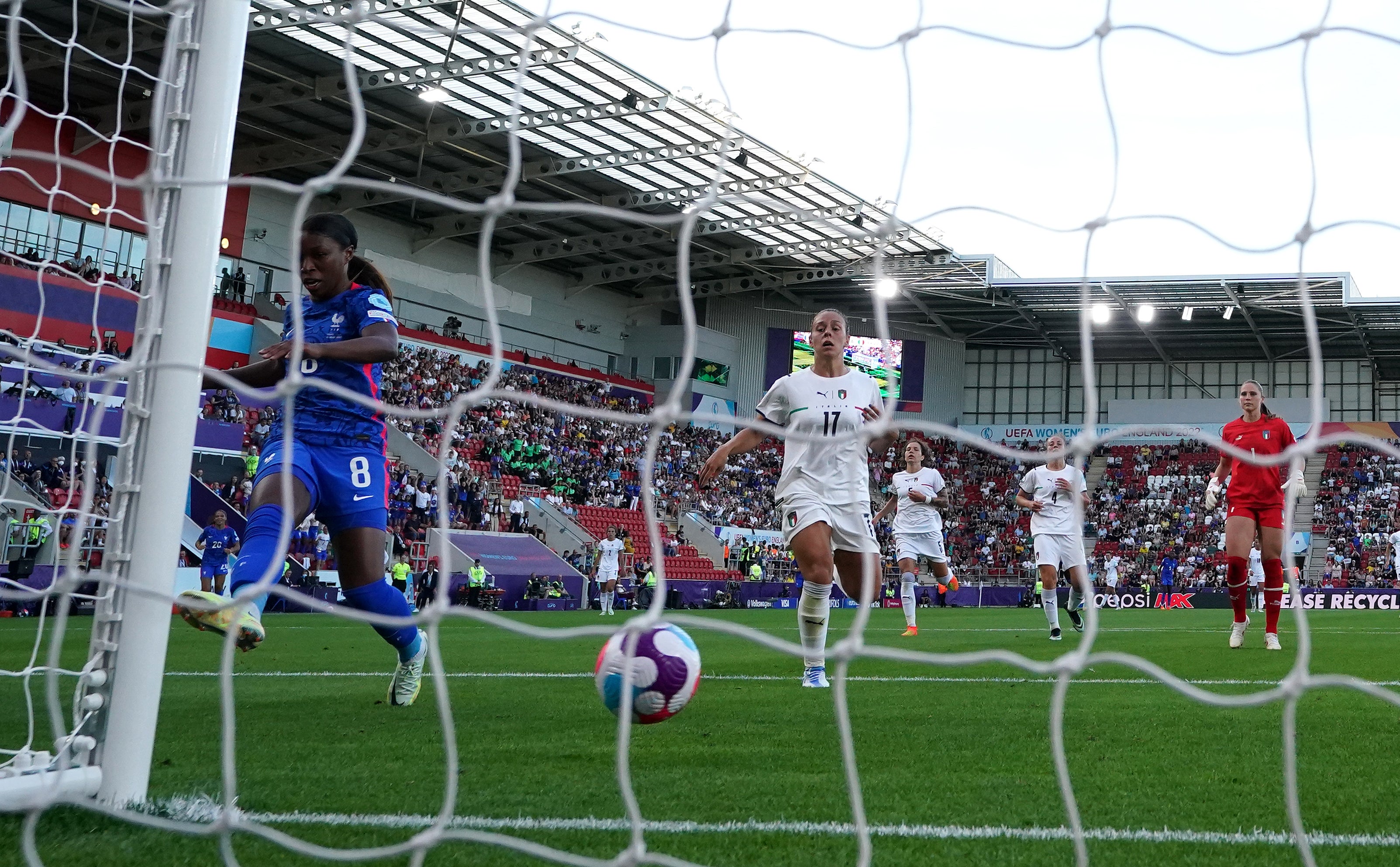 Grace Geyoro heads the Golden Boot standings (Nick Potts/PA)