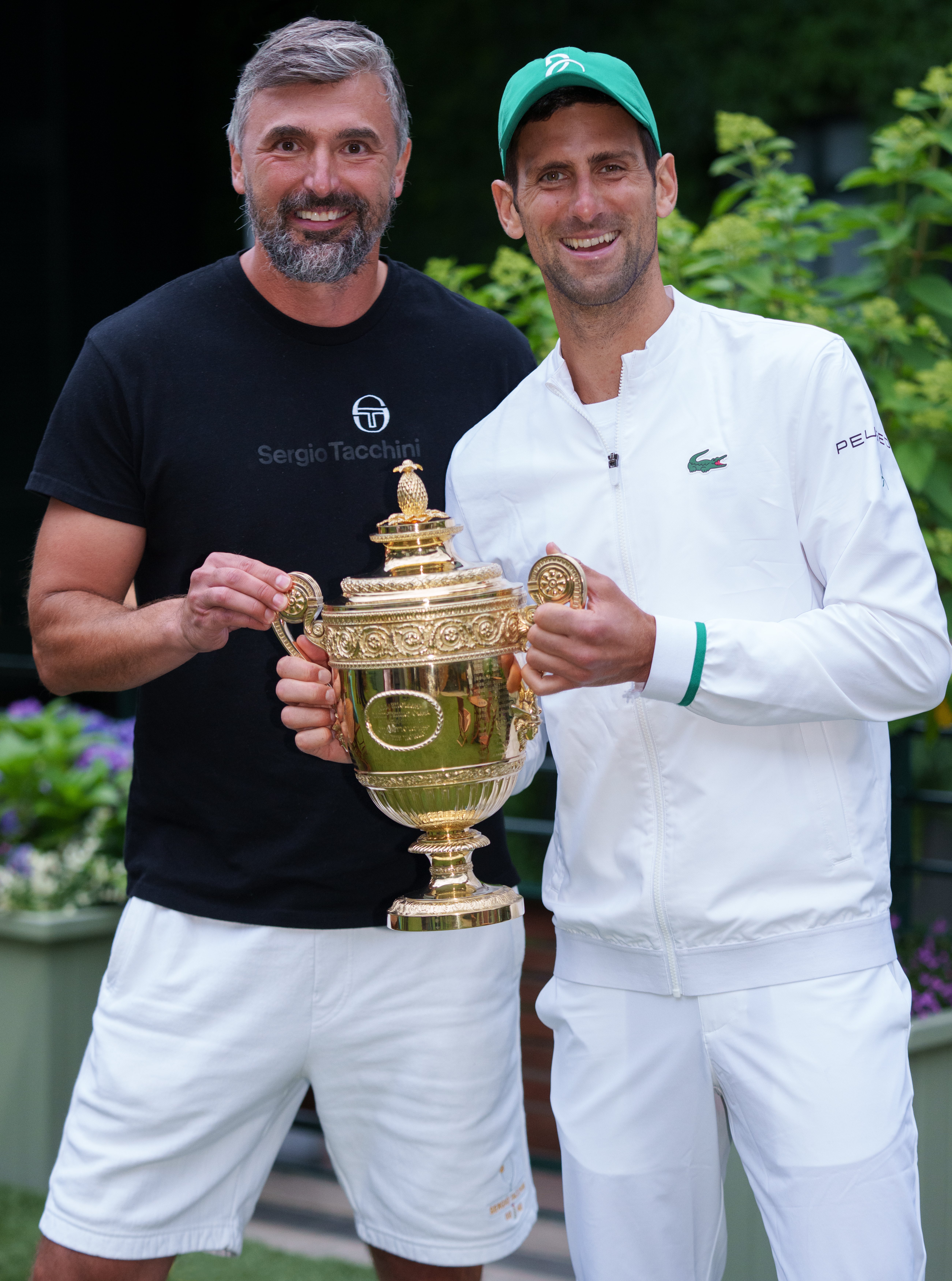 Goran Ivanisevic praised Novak Djokovic as “heroic” (Bob Martin/AELTC Pool)