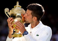 Novak Djokovic season in limbo following seventh Wimbledon triumph