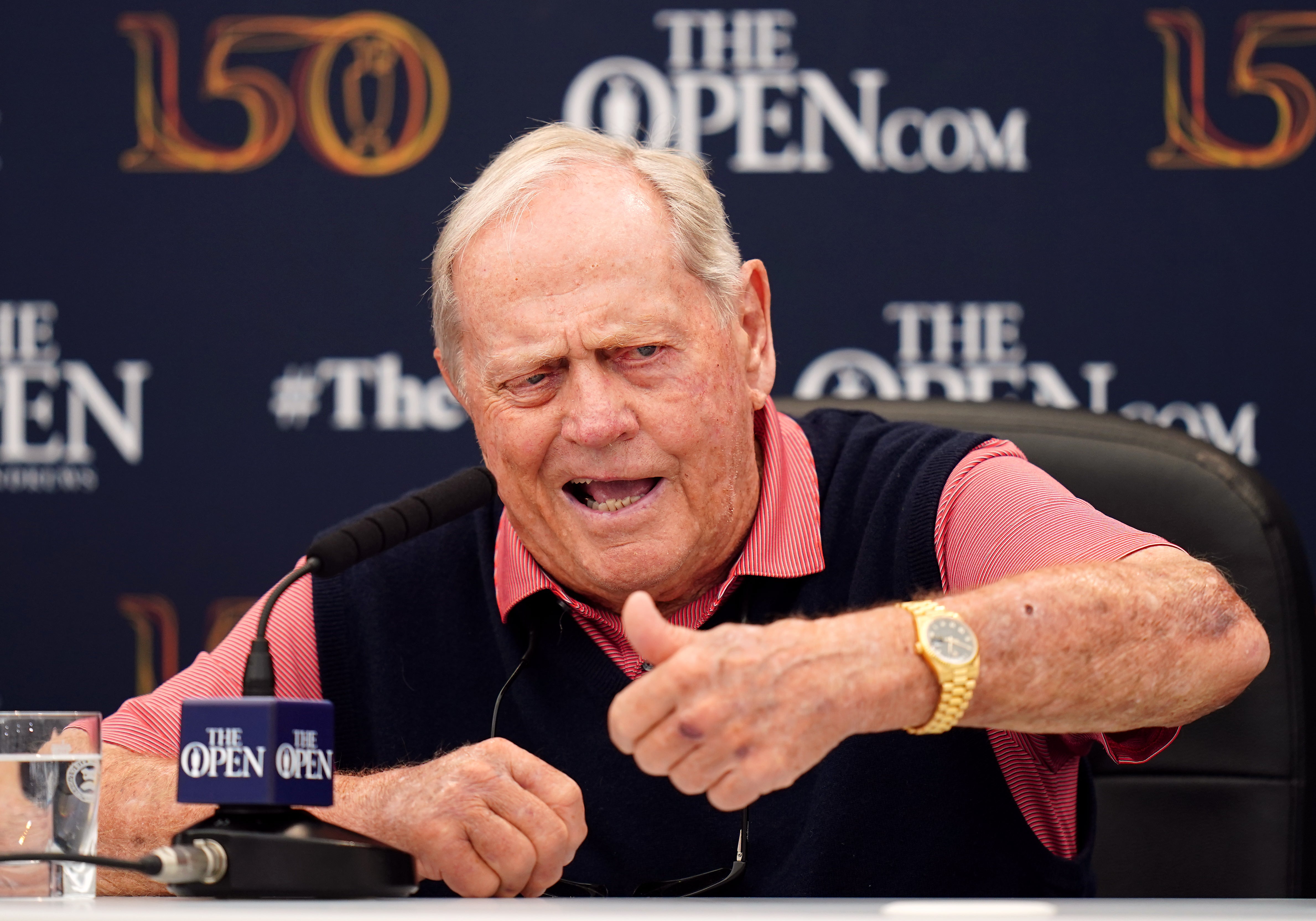 Jack Nicklaus is not concerned about the possibility of record low scores during the 150th Open at St Andrews (Jane Barlow/PA)