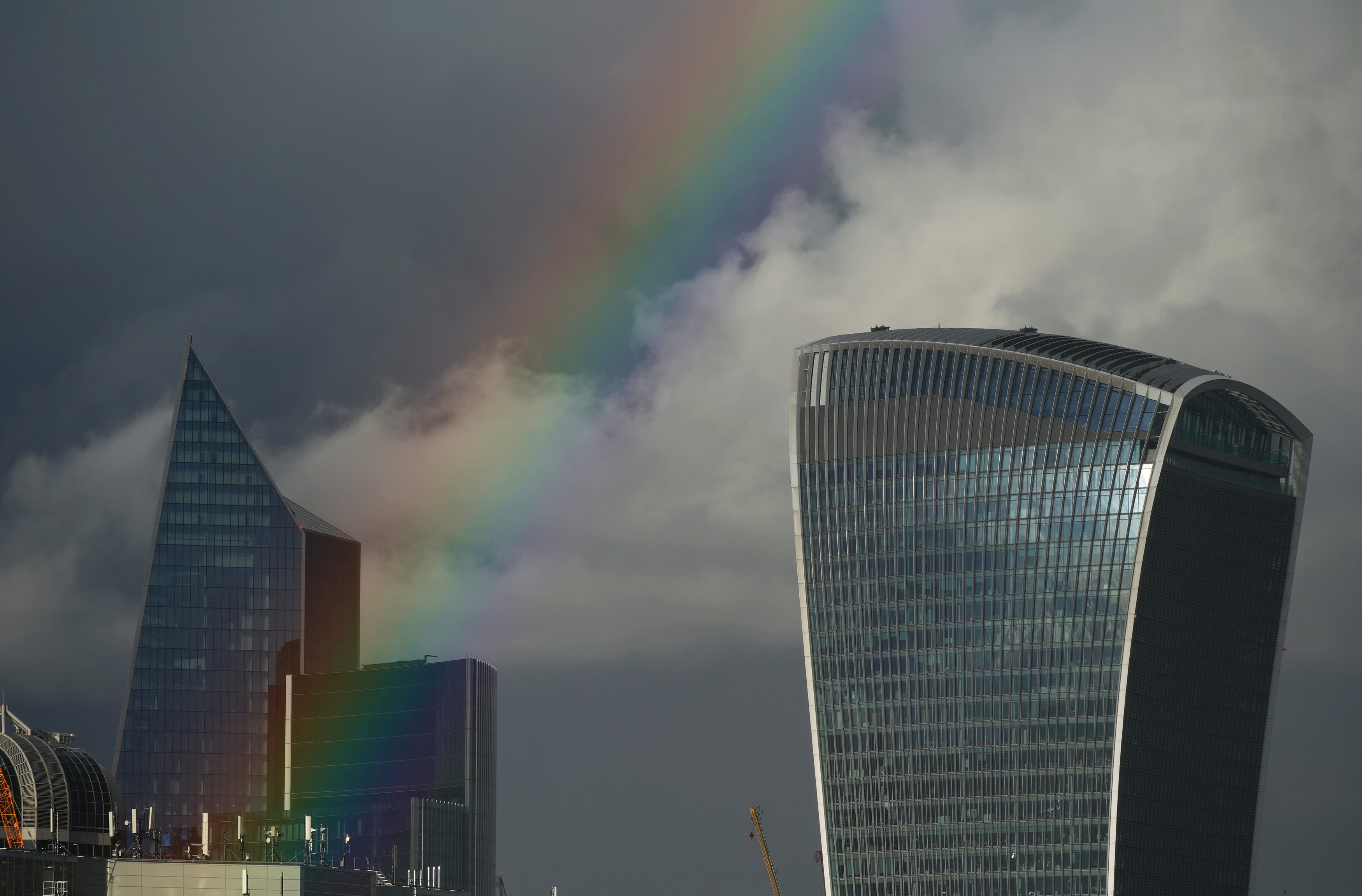 The market was subdued in London on Monday. (Yui Mok/PA)