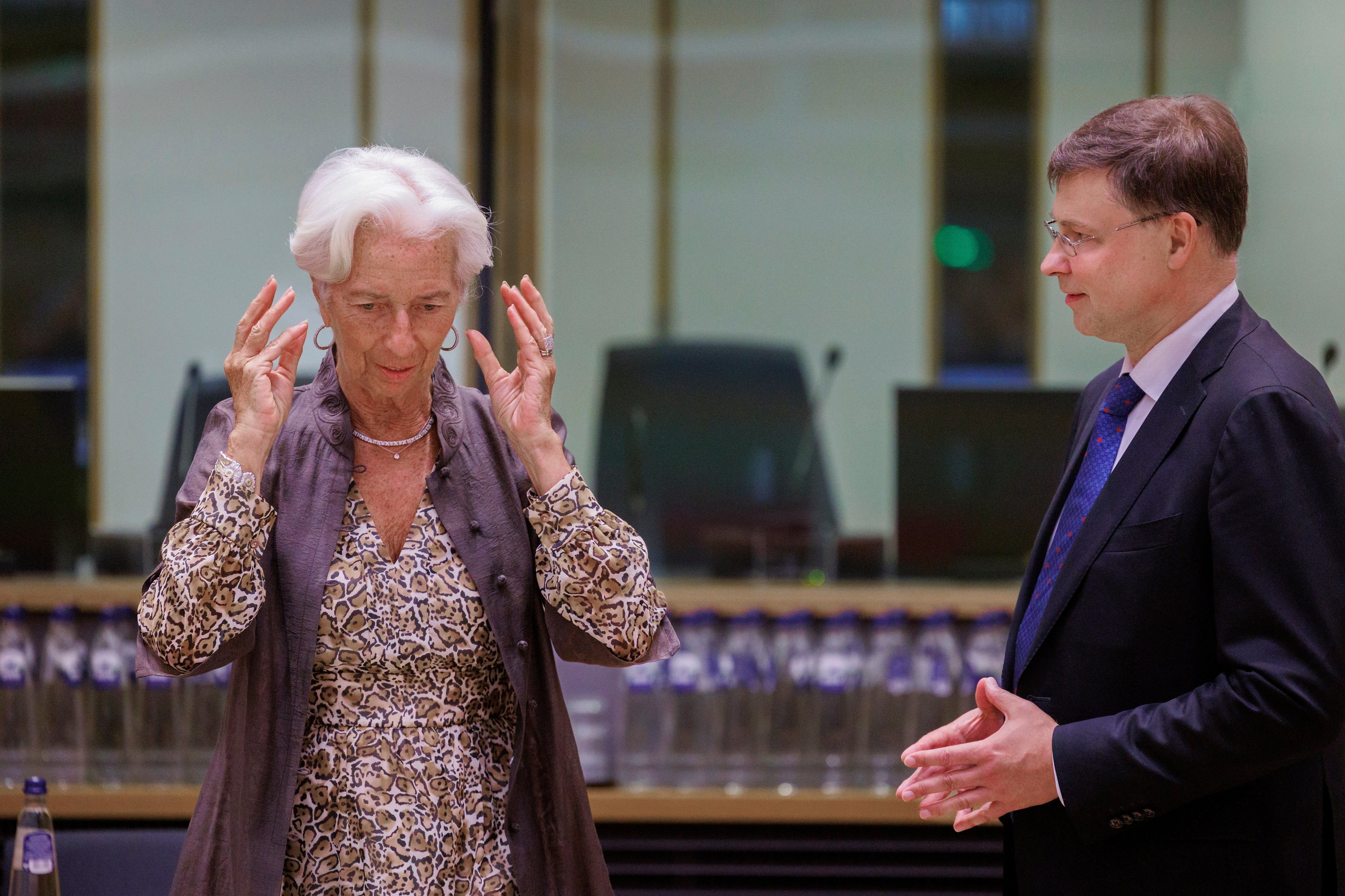 Belgium EU Finance Ministers