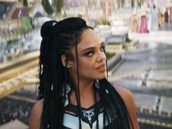 Tessa Thompson as Valkyrie in ‘Thor: Love and Thunder’