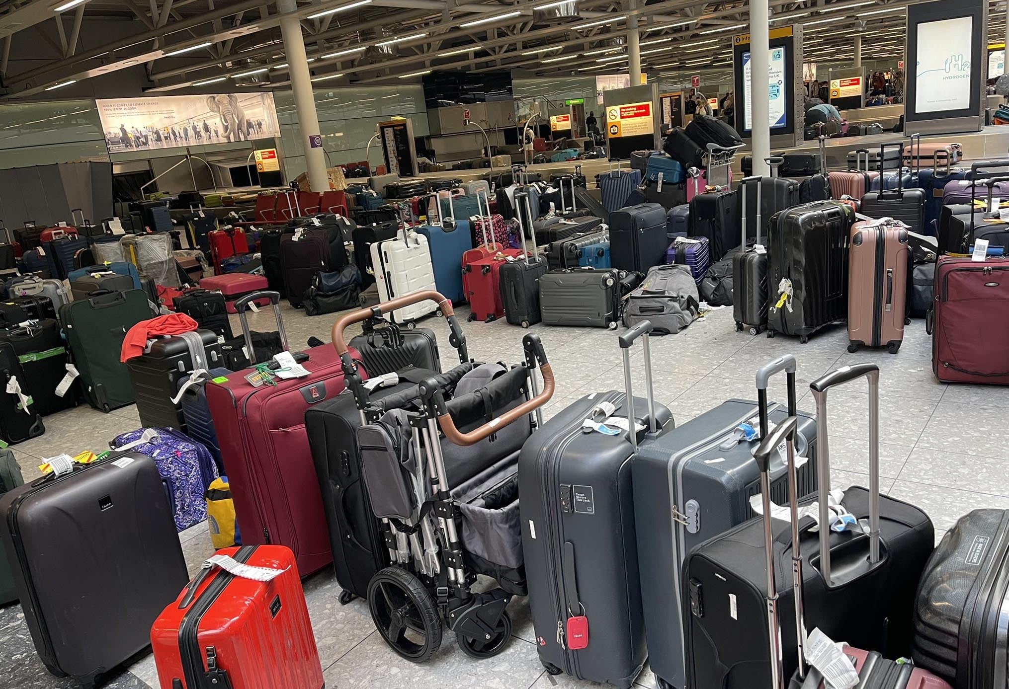 Heathrow Airport has introduced a cap on passenger numbers this summer as the aviation sector struggles to cope with demand for travel (Adam Kent/PA)