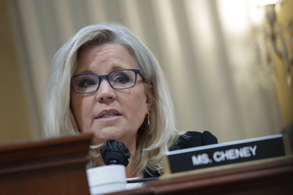 Jan 6 committee vice chair Liz Cheney