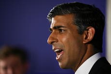 Rishi Sunak accused of risking UK ‘recession’ as Tory rivals target leadership frontrunner