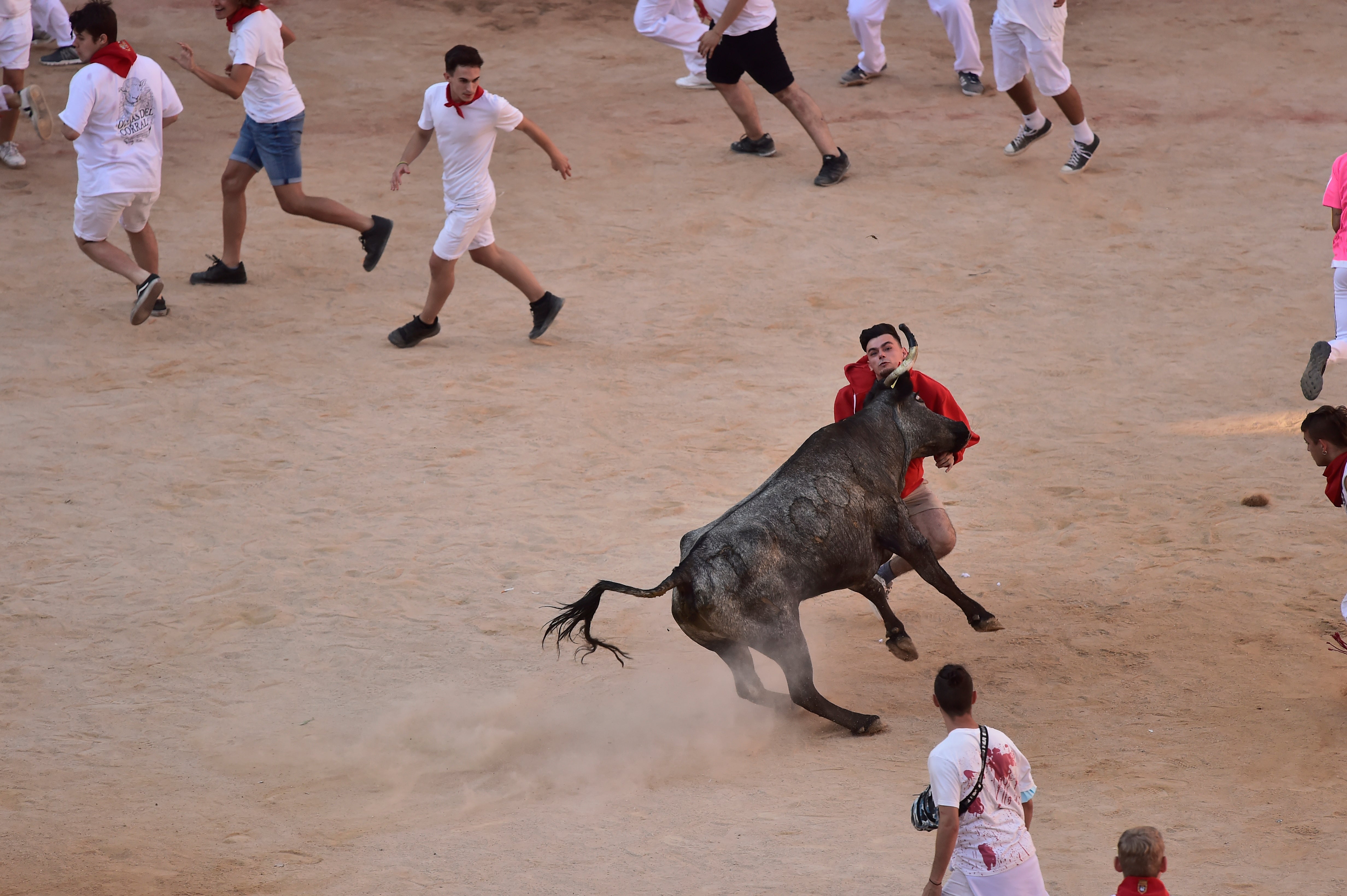 Spain Running of the Bulls