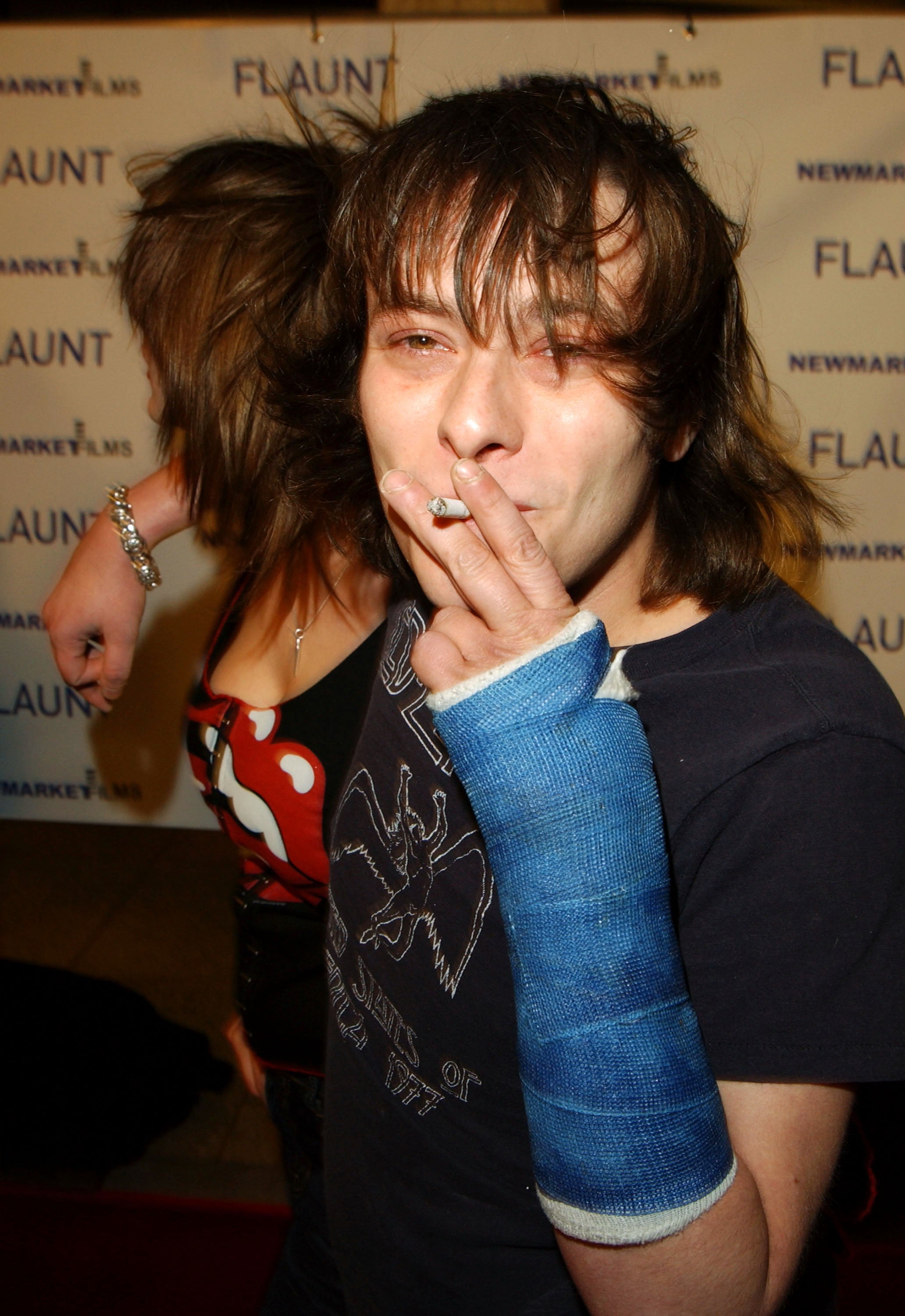 Actor Edward Furlong attends the premiere of "Spun" at Pacific's Cinerama Dome Theater on March 17, 2003